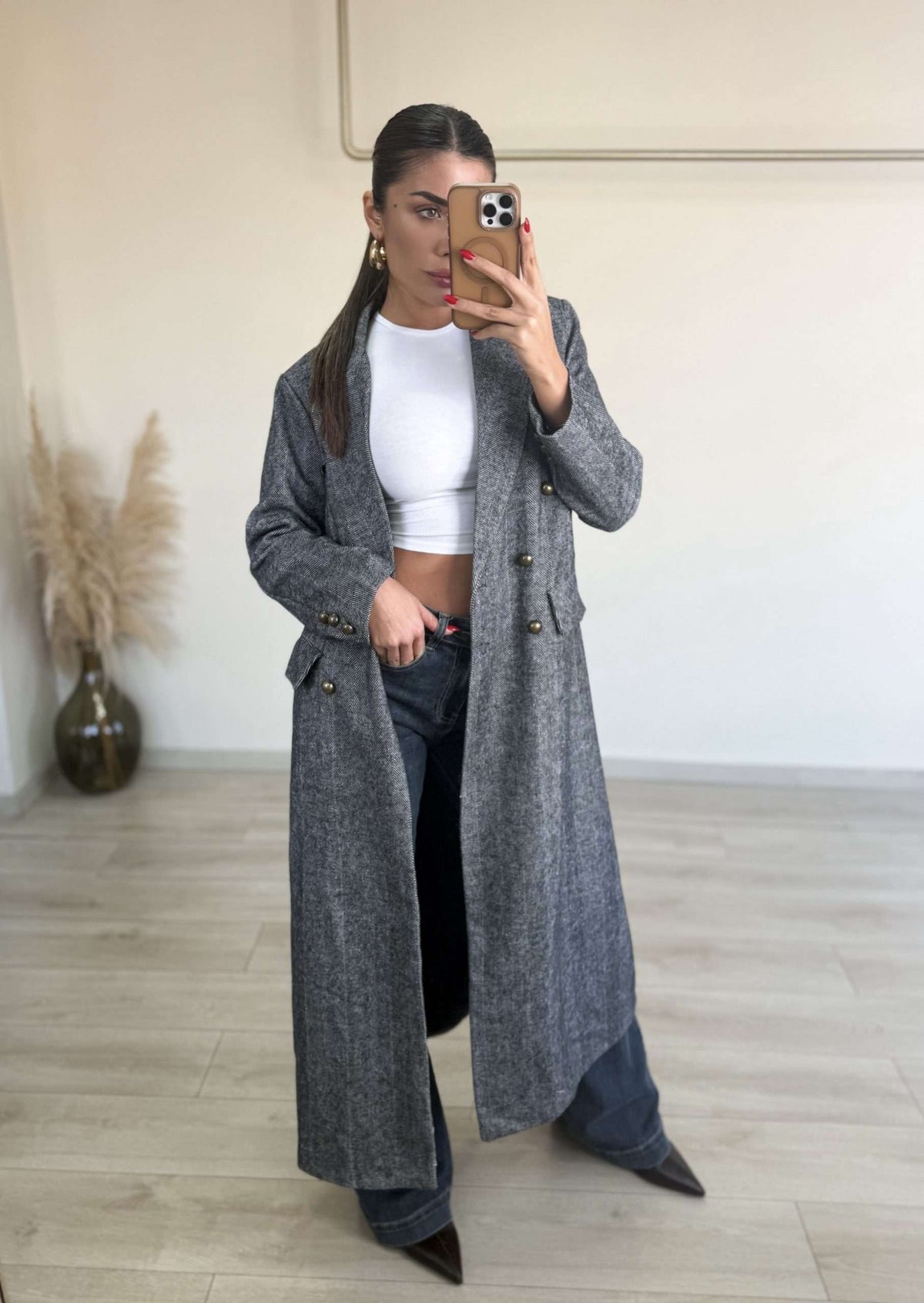 Jess Coat - Γκρι-thumbmail-2