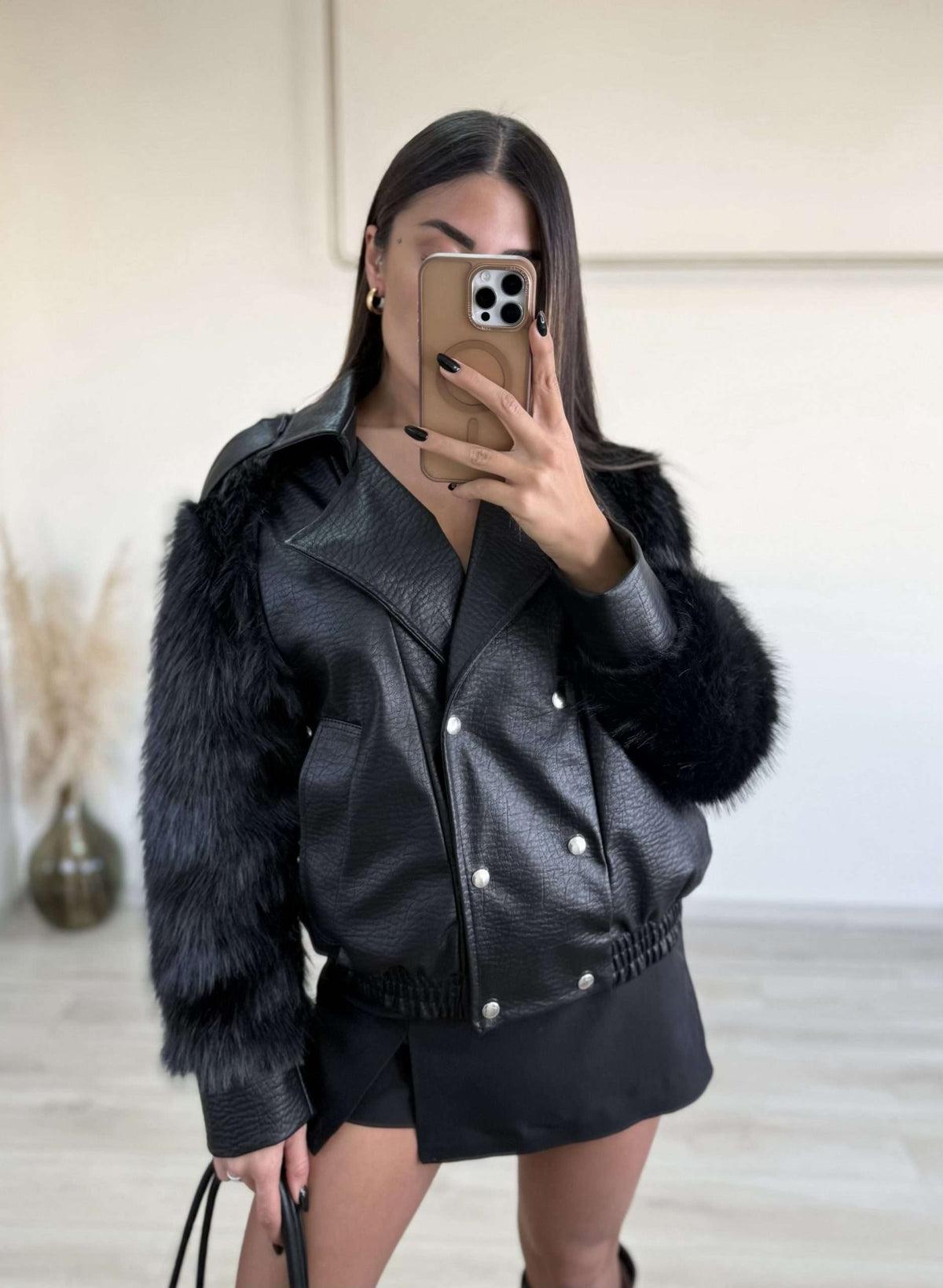 Domna Jacket - Μαύρο-thumbmail-6