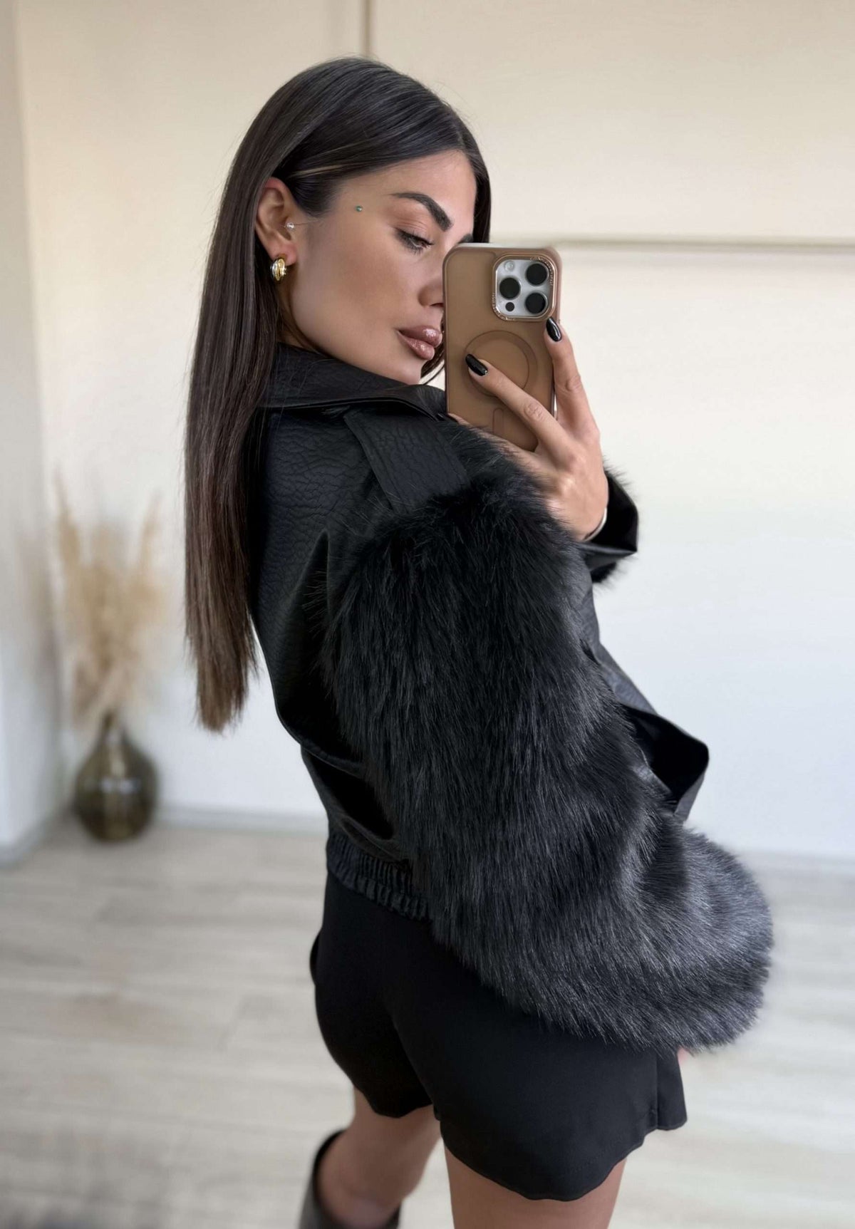 Domna Jacket - Μαύρο-thumbmail-8
