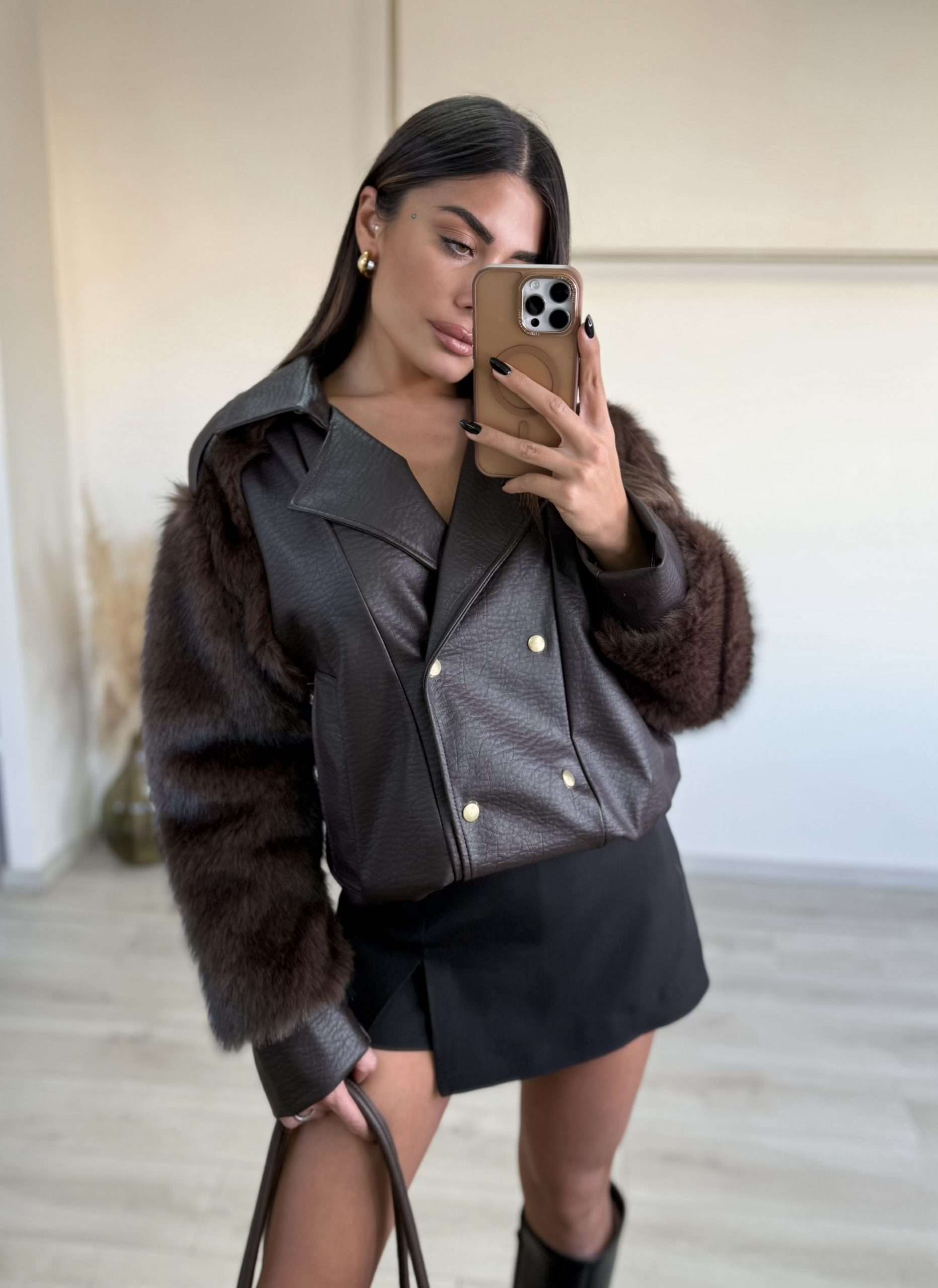 Domna Jacket - Καφέ