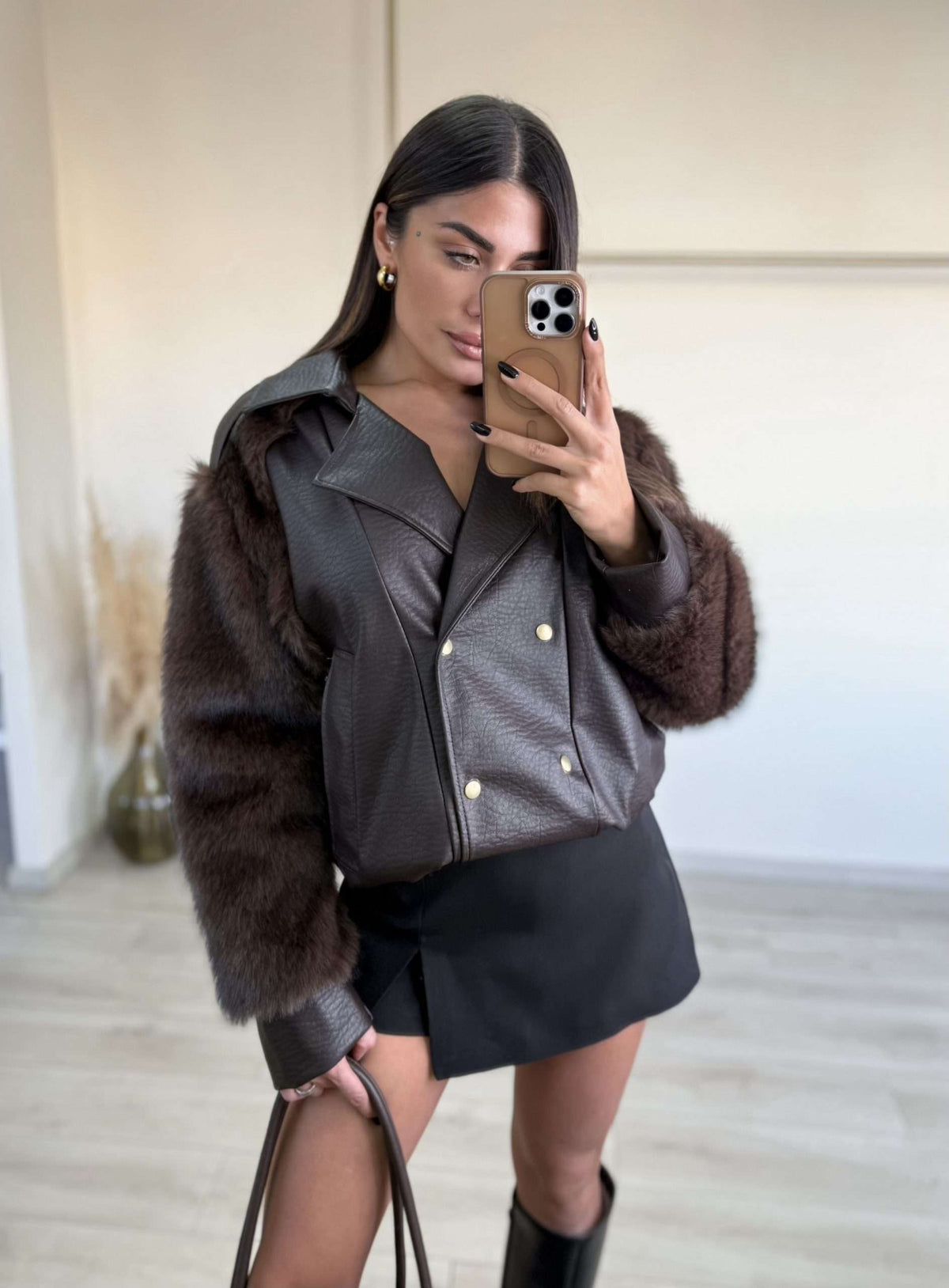 Domna Jacket - Καφέ-thumbmail-2