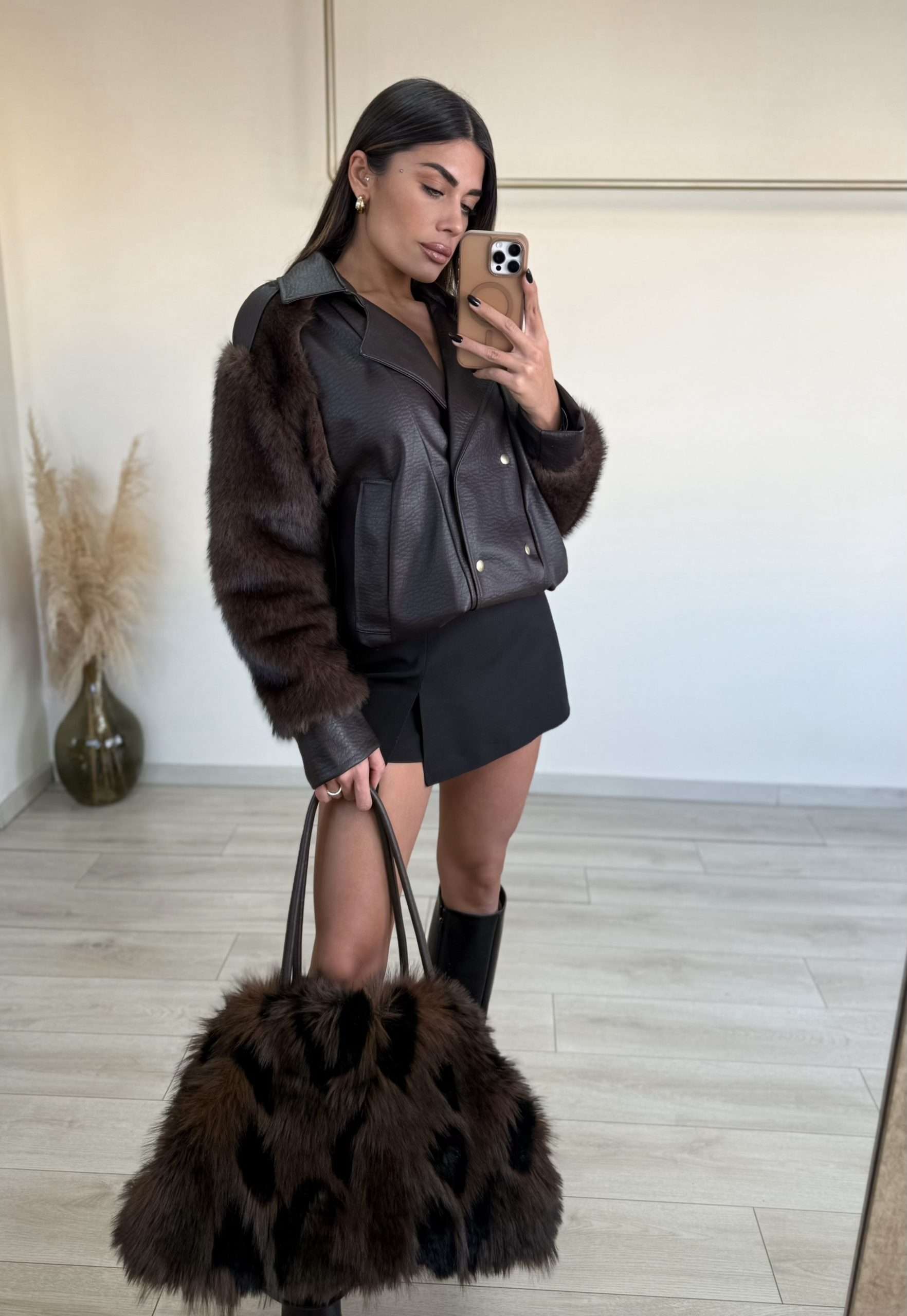 Domna Jacket - Καφέ-thumbmail-3