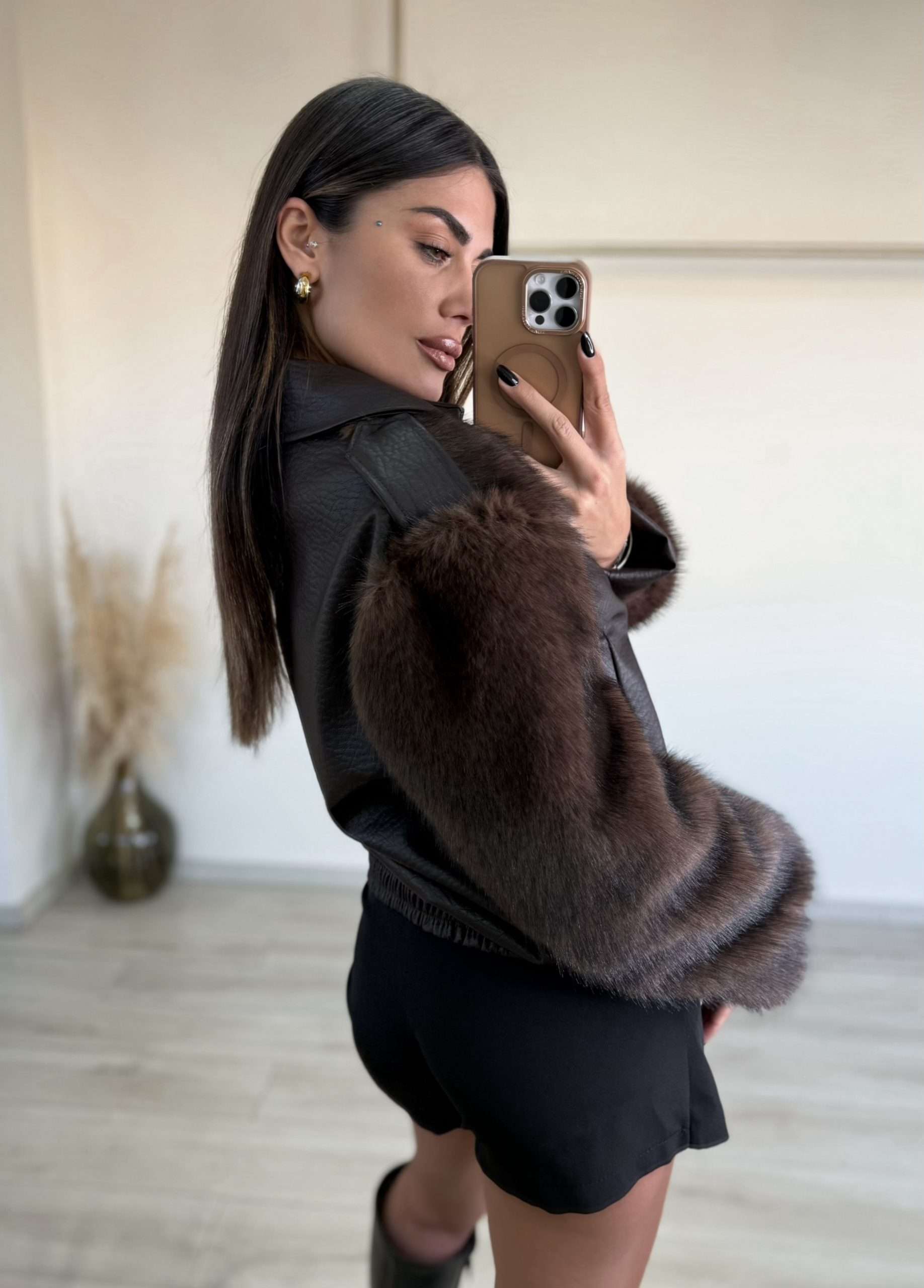 Domna Jacket - Καφέ-thumbmail-6