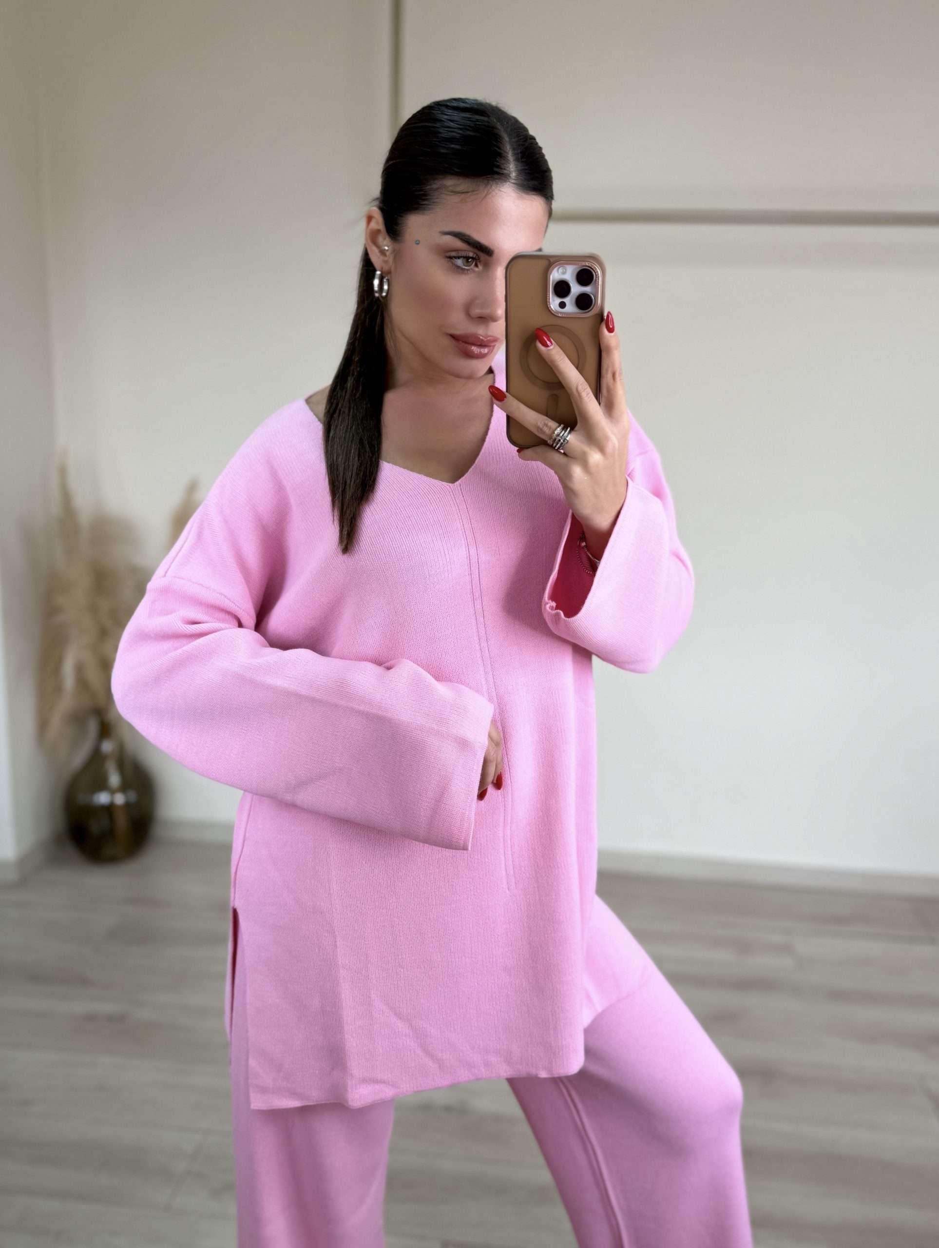 Adelina Set - Ροζ-thumbmail-2