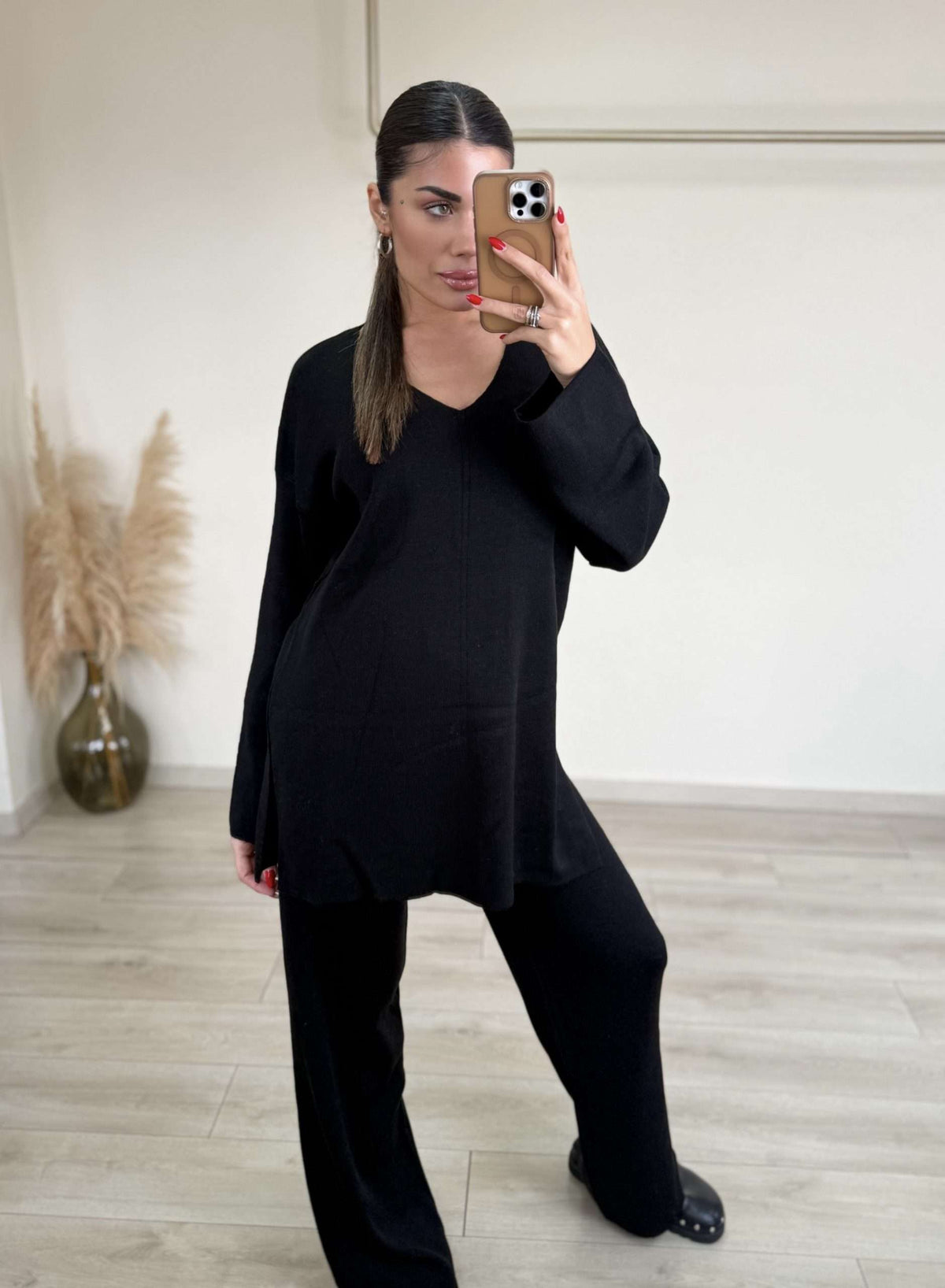 Adelina Set - Μαύρο