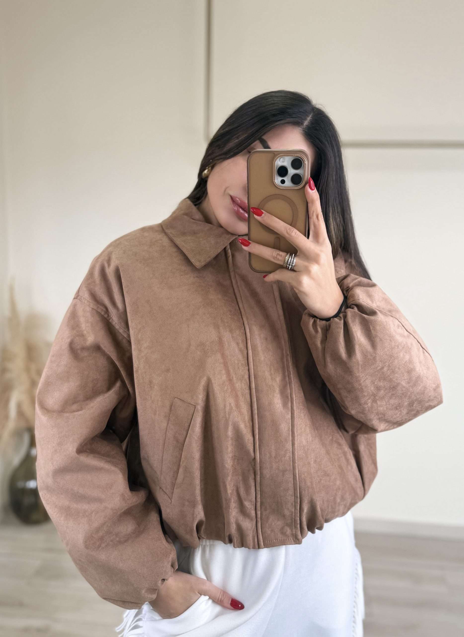 Jade Jacket - Καφέ-thumbmail-2