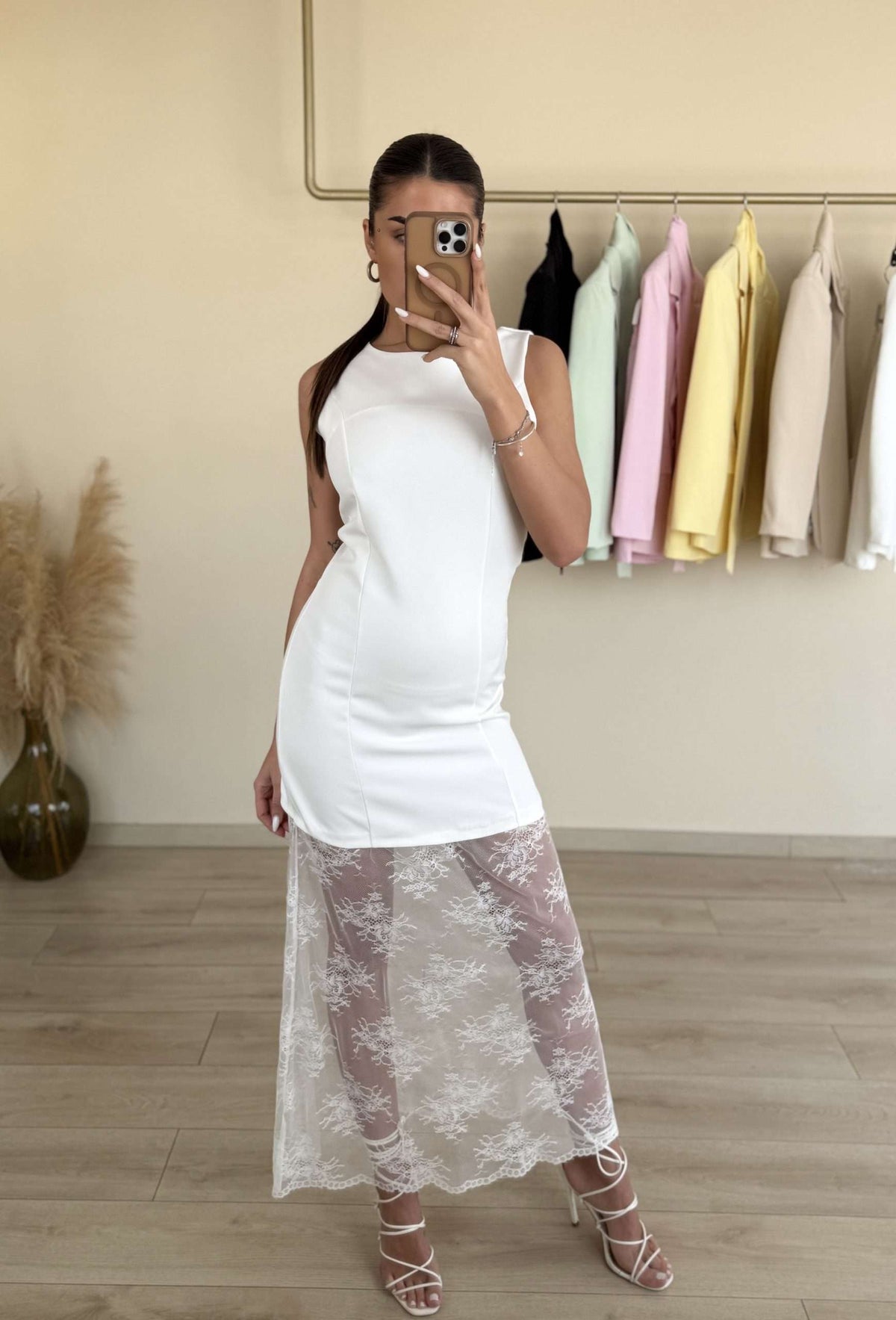 Nalla Dress - Λευκό