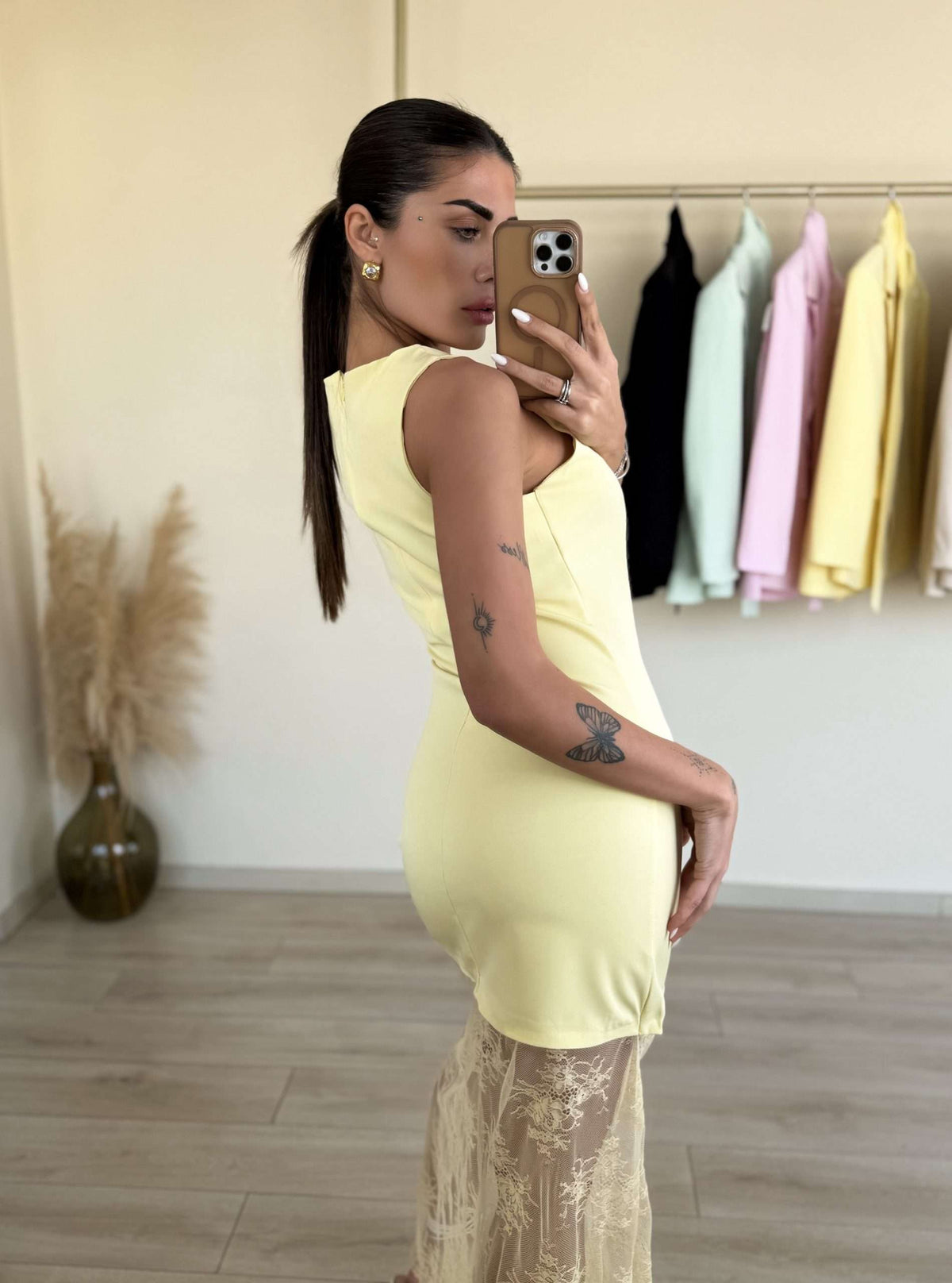 Nalla Dress - Κίτρινο