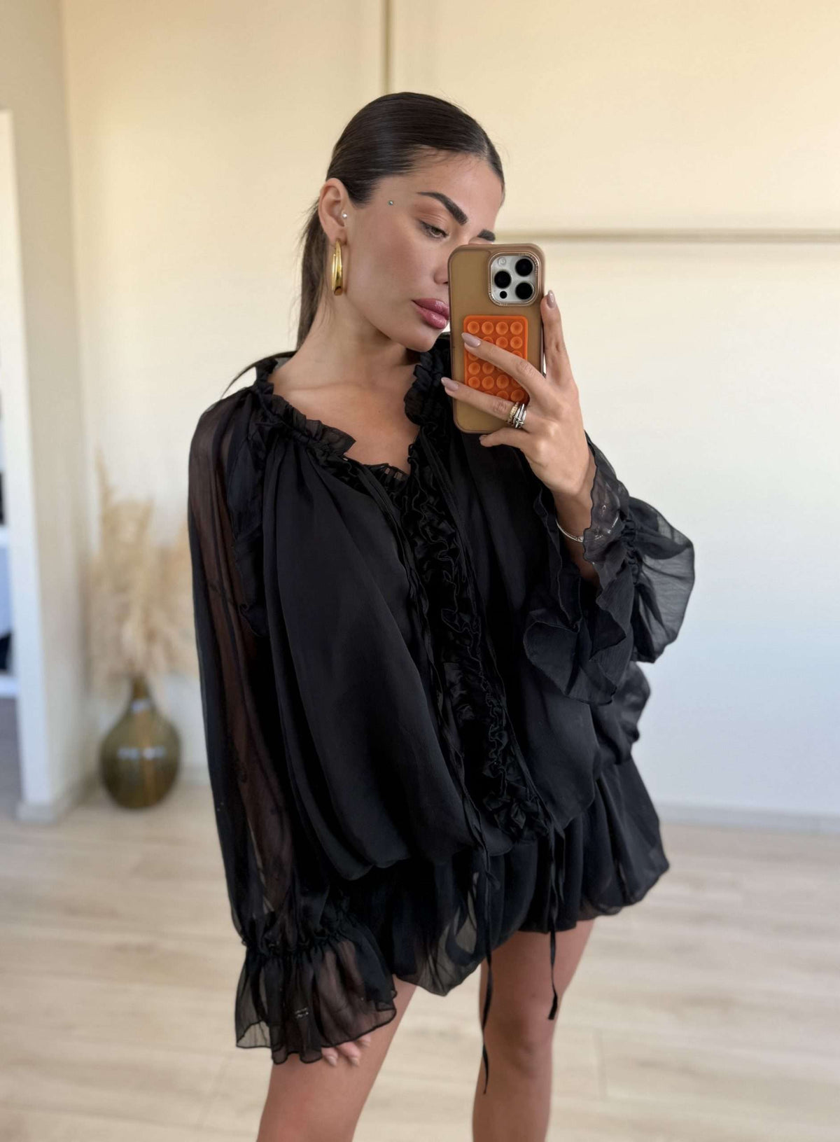 Claire Dress - Μαύρο