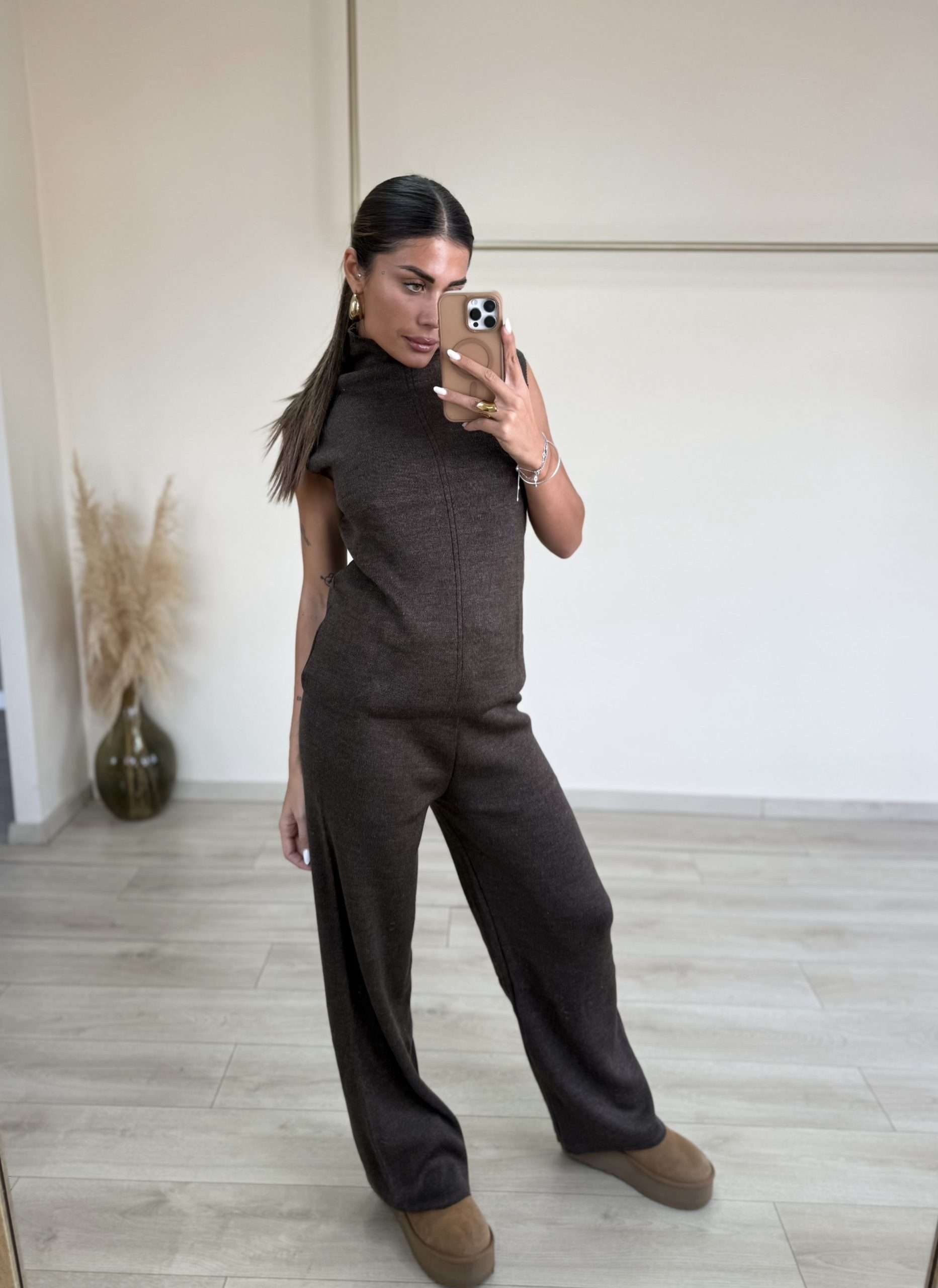 3 Pieces Set - Καφέ-thumbmail-4