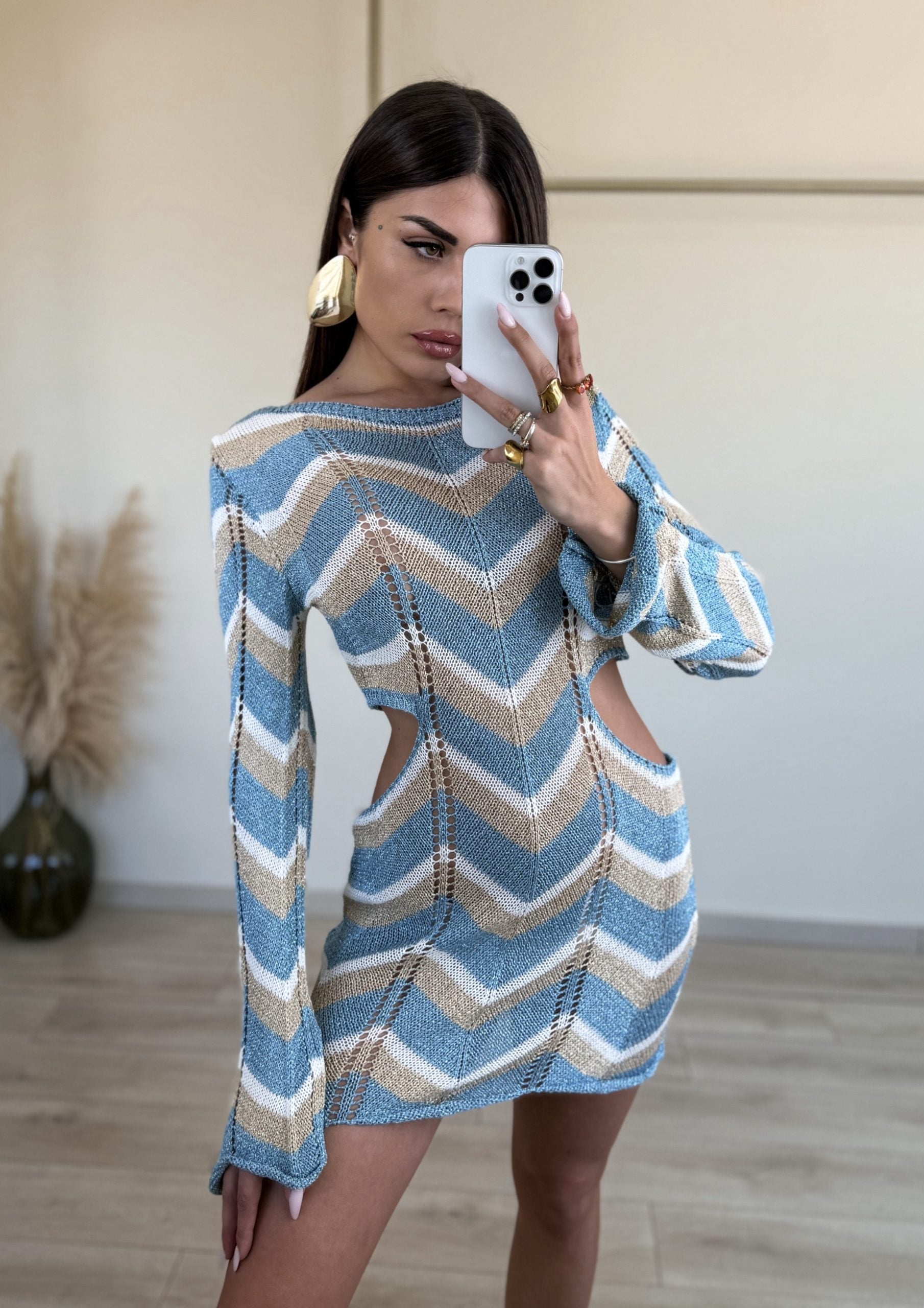 Nagy Dress - Σιελ-thumbmail-2