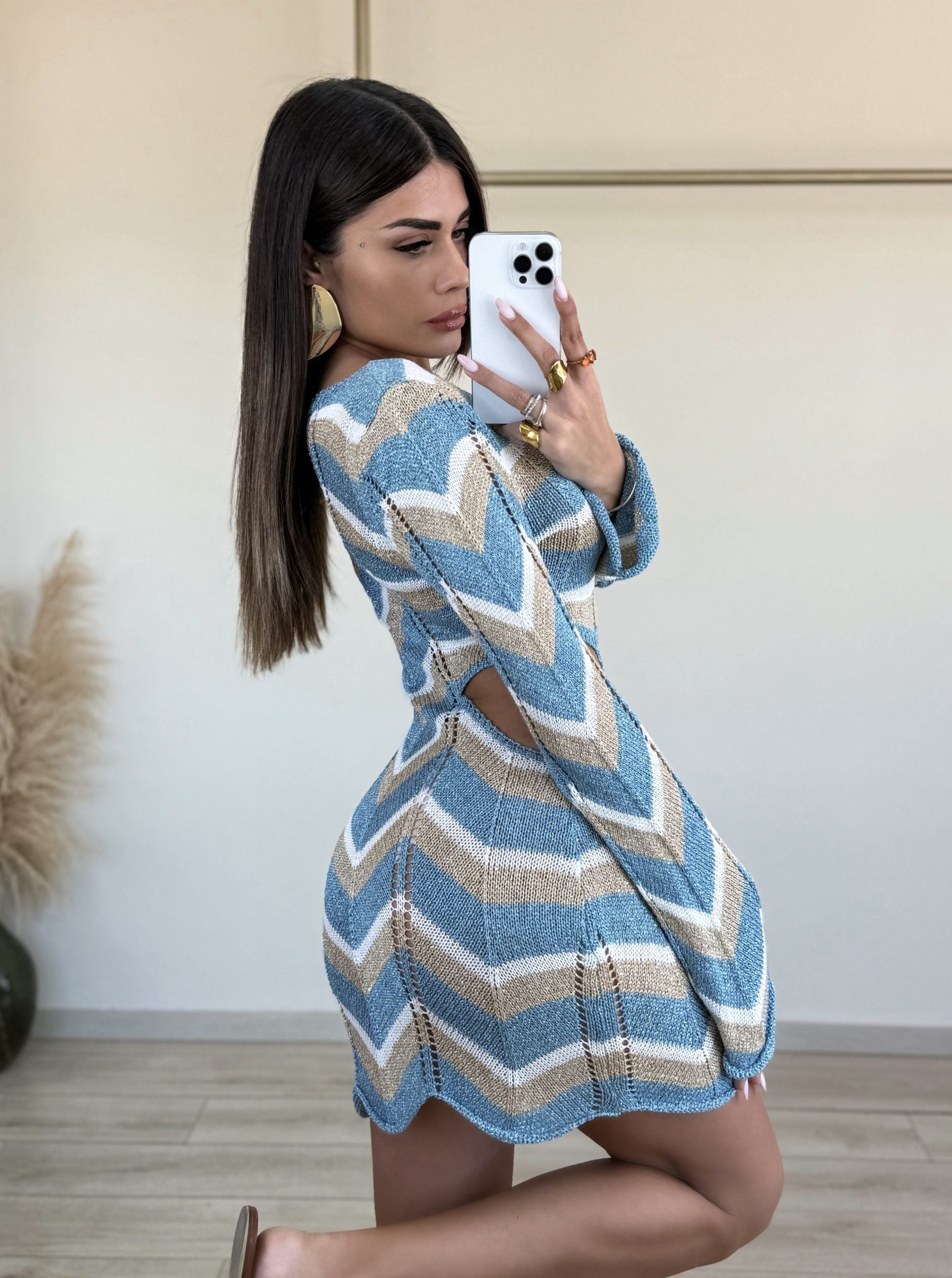 Nagy Dress - Σιελ-thumbmail-5