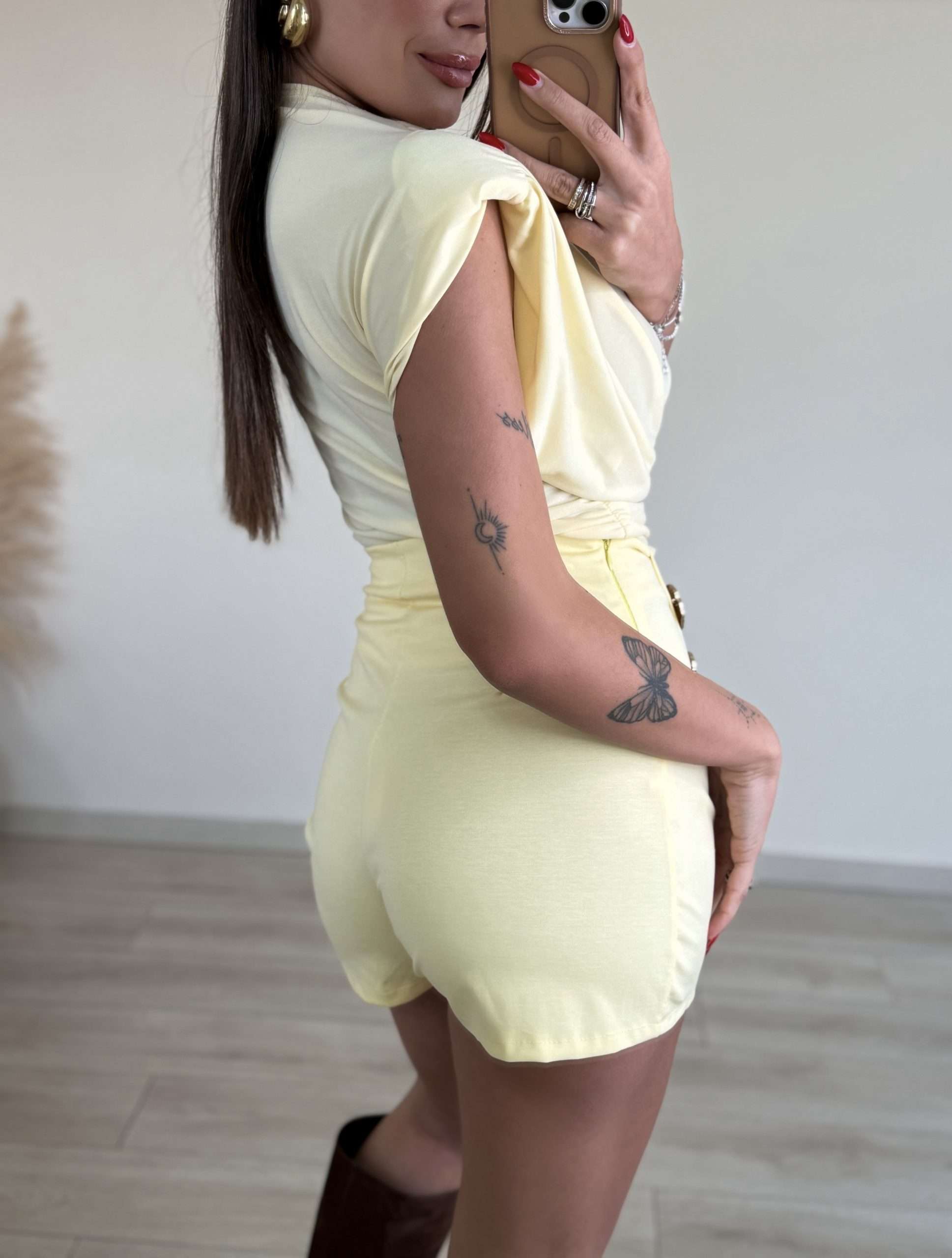 Mira Skort - Καναρινί-thumbmail-5