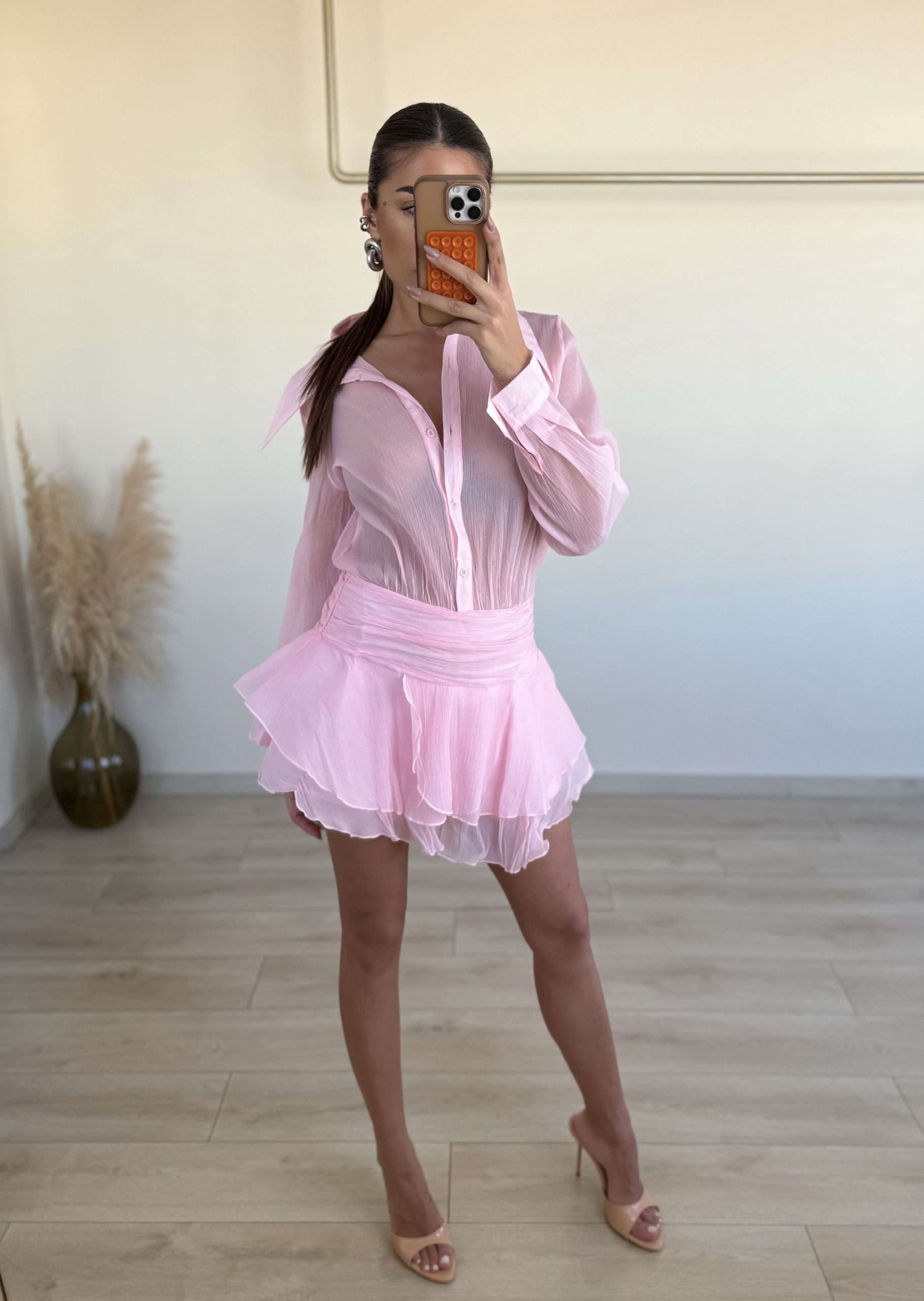 Lucy Dress - Ροζ