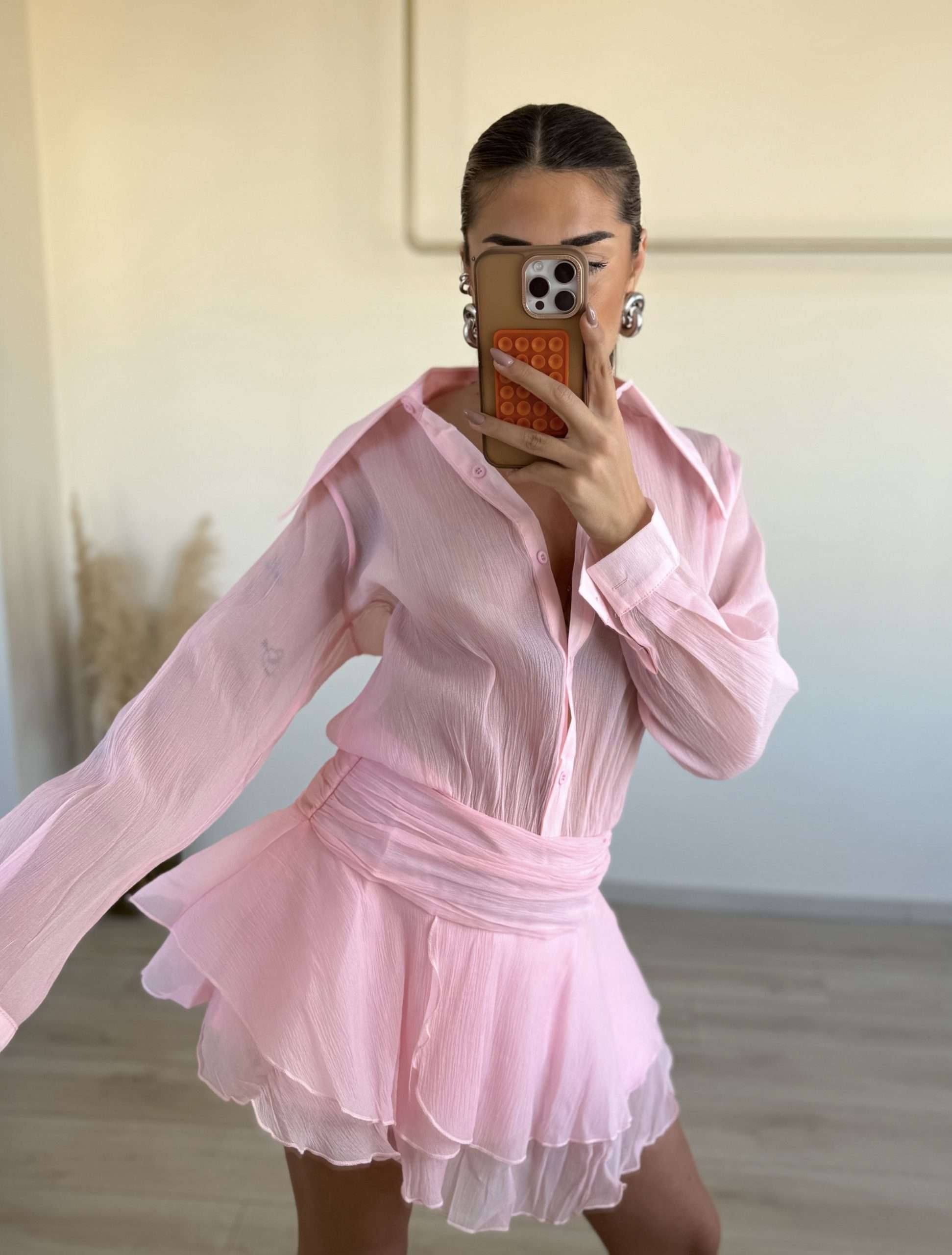 Lucy Dress - Ροζ