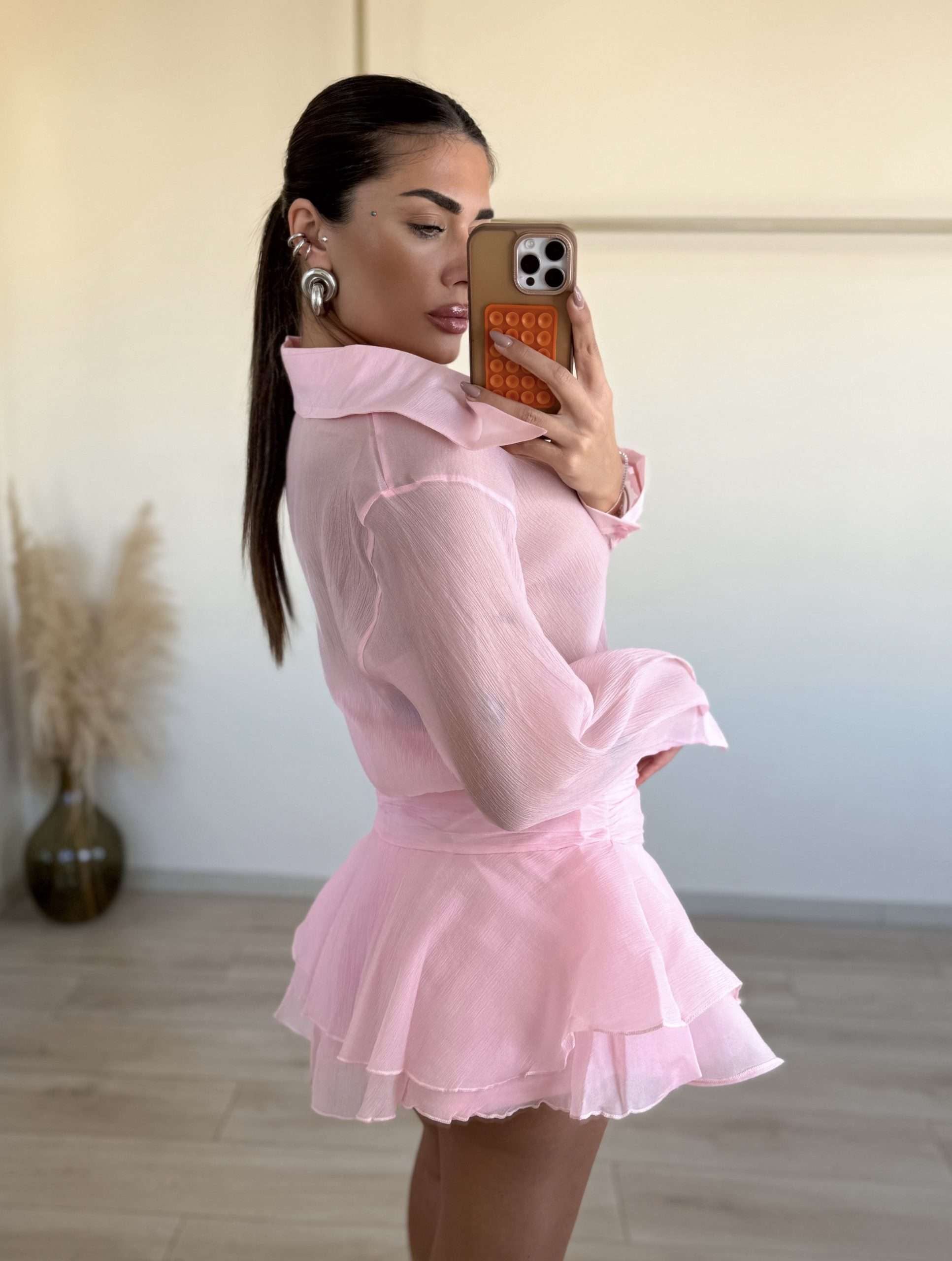 Lucy Dress - Ροζ