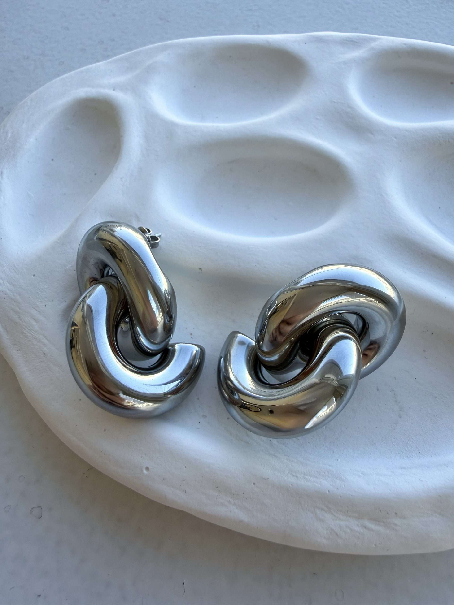 Wendy Earrings - Ασημί