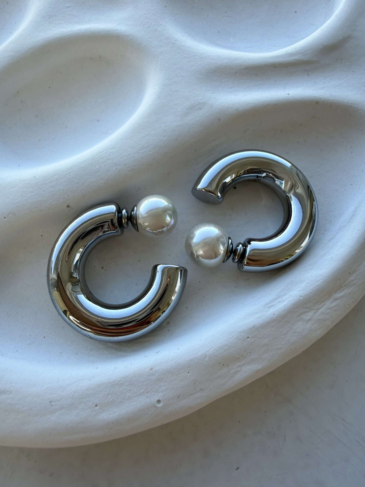 Oriana Earrings - Ασημί