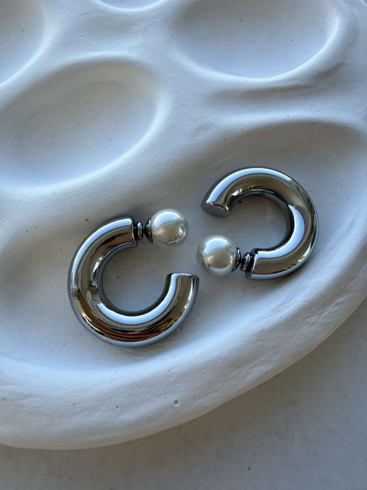Oriana Earrings - Ασημί