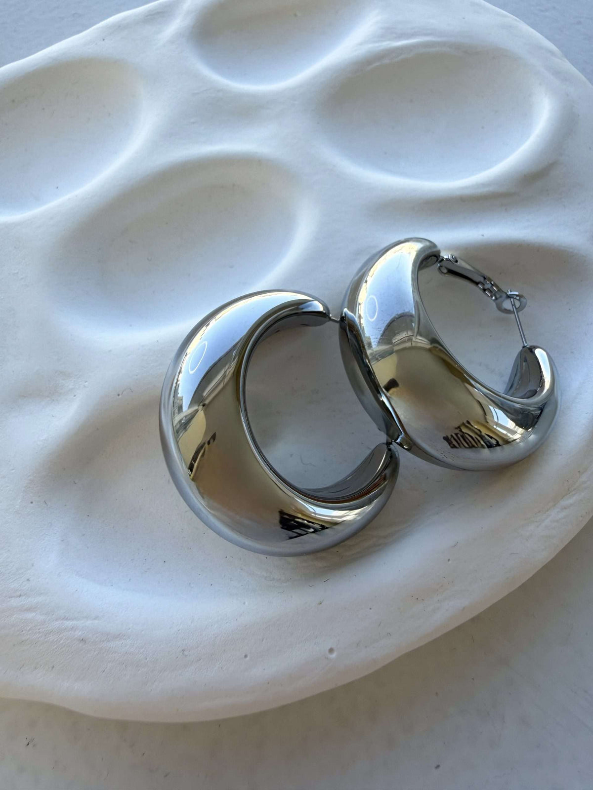 Terra Earrings - Ασημί
