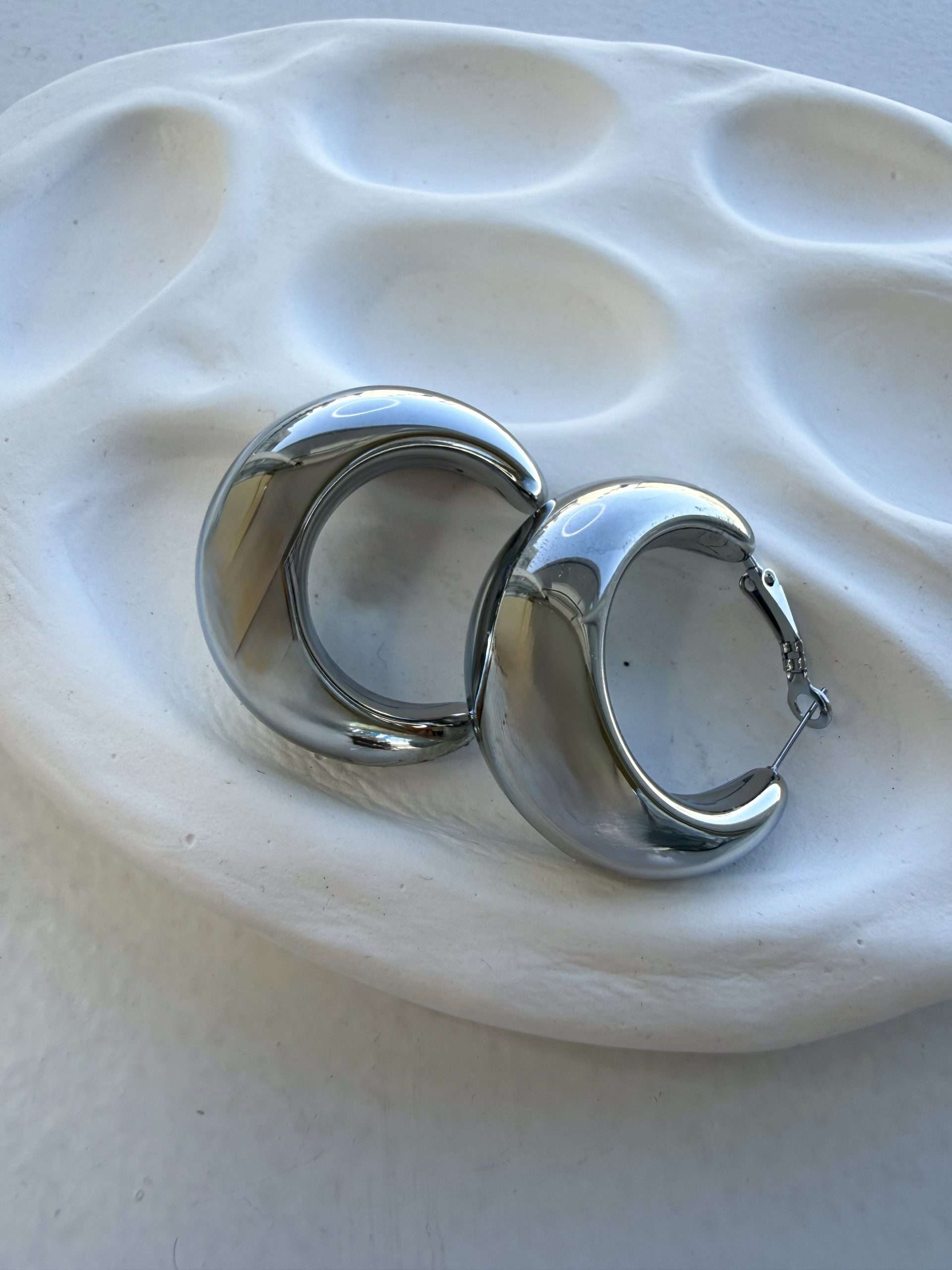 Terra Earrings - Ασημί