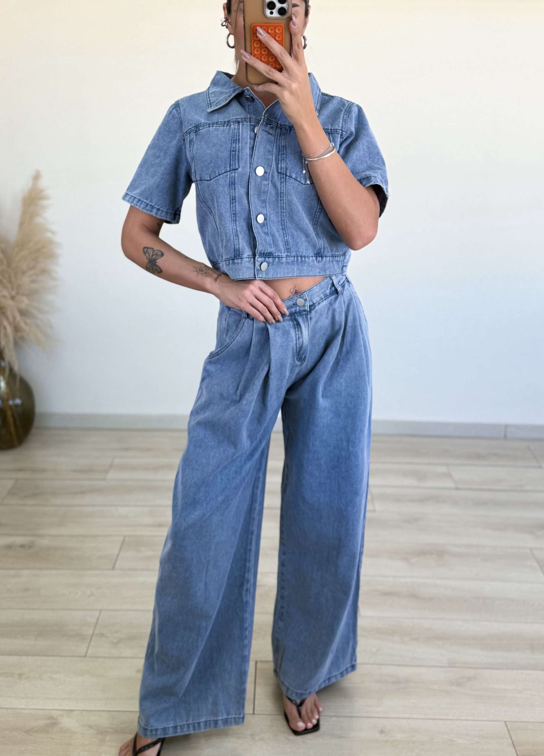 Jasmine Set - Ανοιχτό τζιν