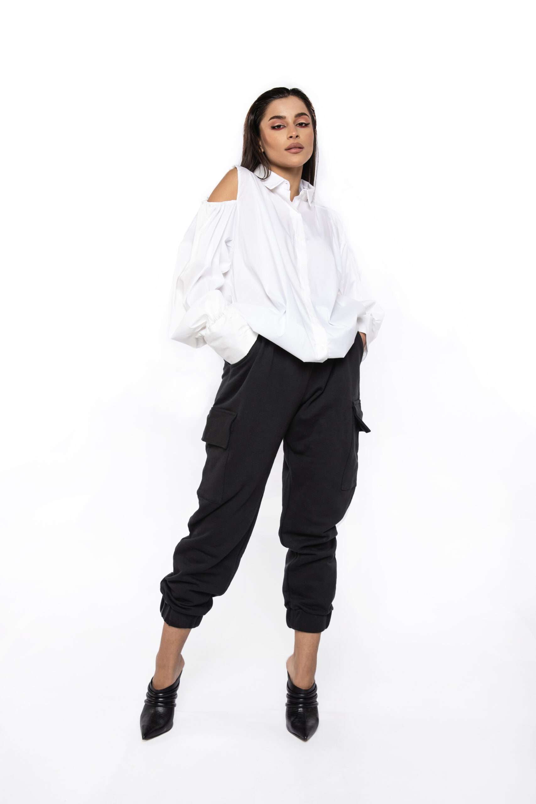 London Pants - Μαύρο-thumbmail-2