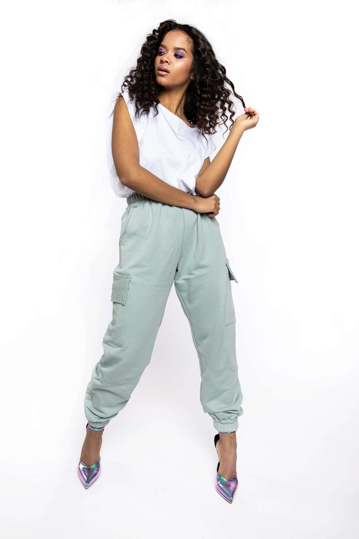 London Pants - Μέντα-thumbmail-4