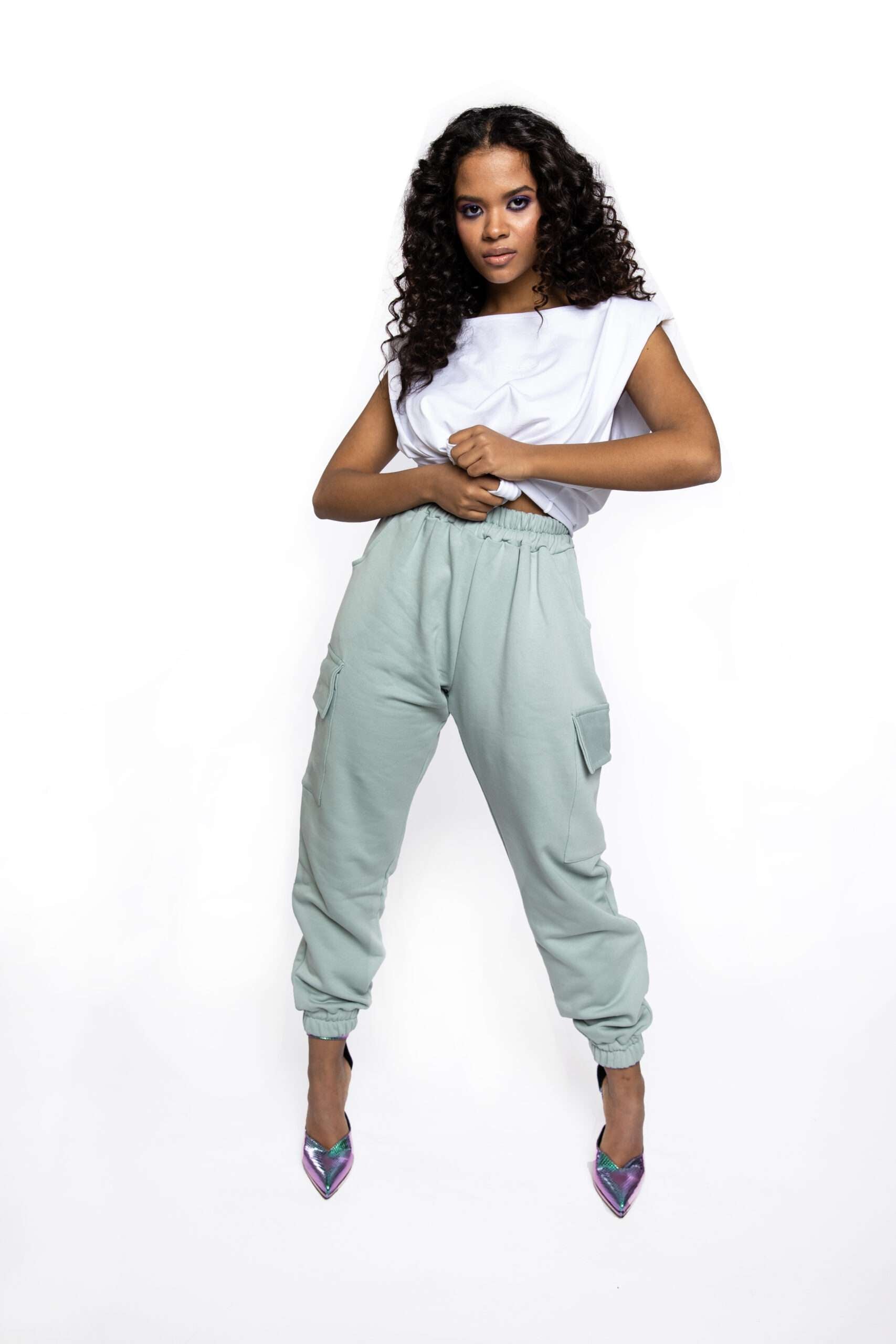 London Pants - Μέντα-thumbmail-5