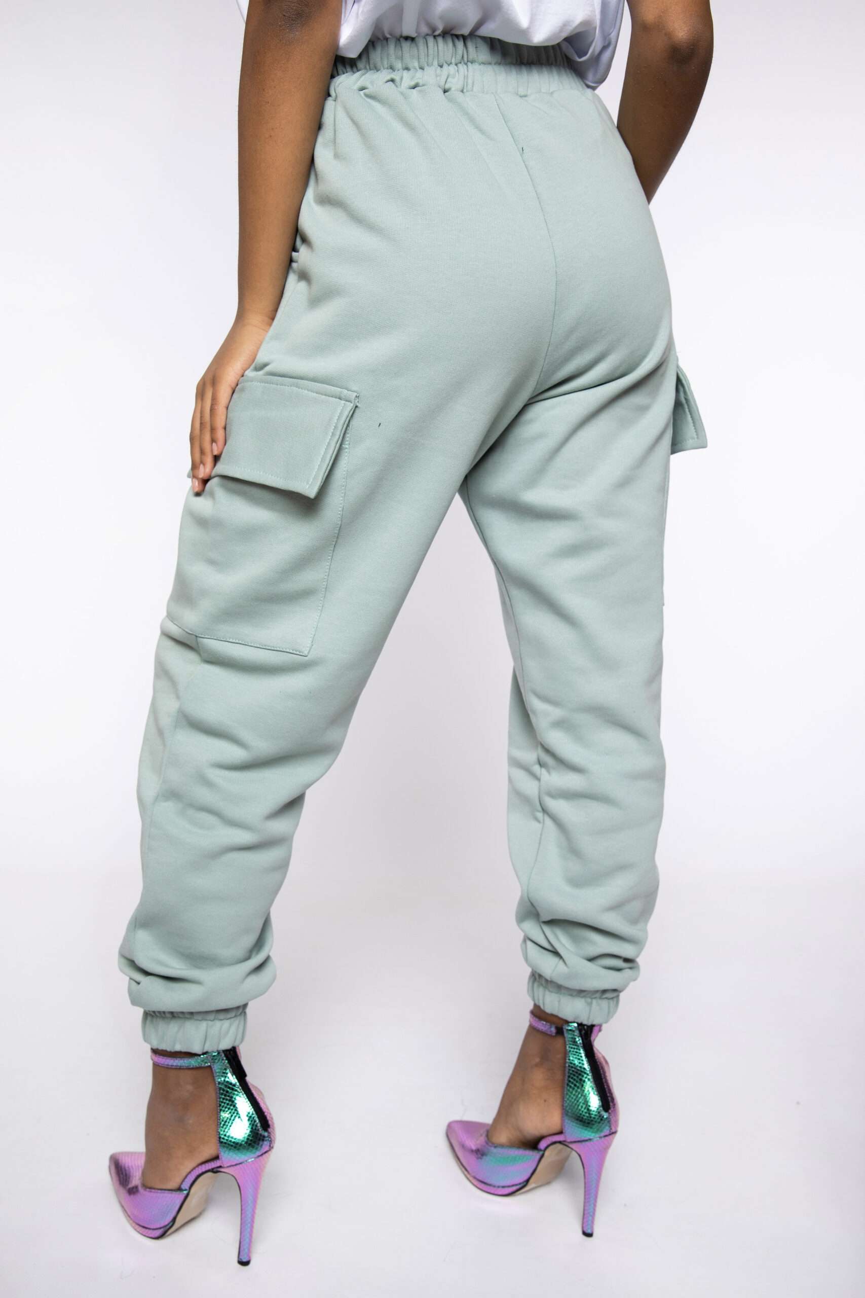 London Pants - Μέντα-thumbmail-3