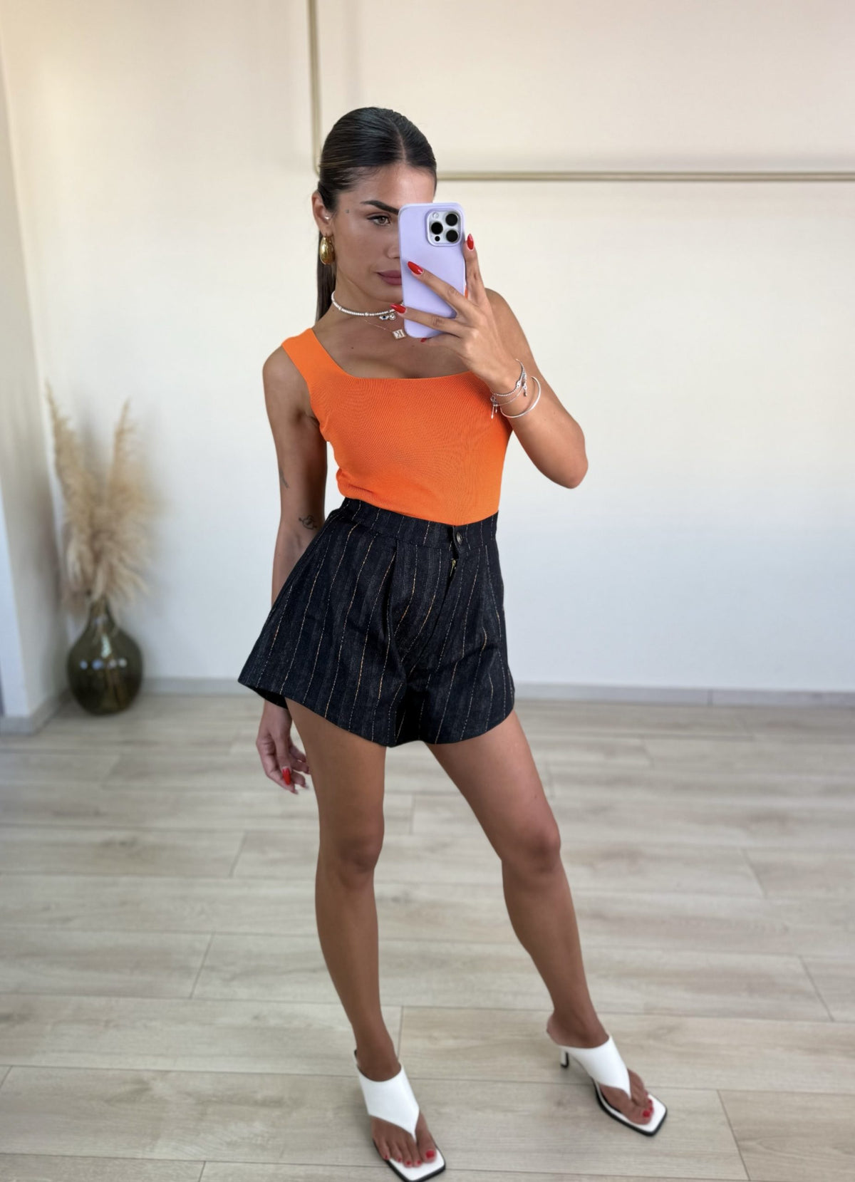 Rita Top - Πορτοκαλί-thumbmail-4