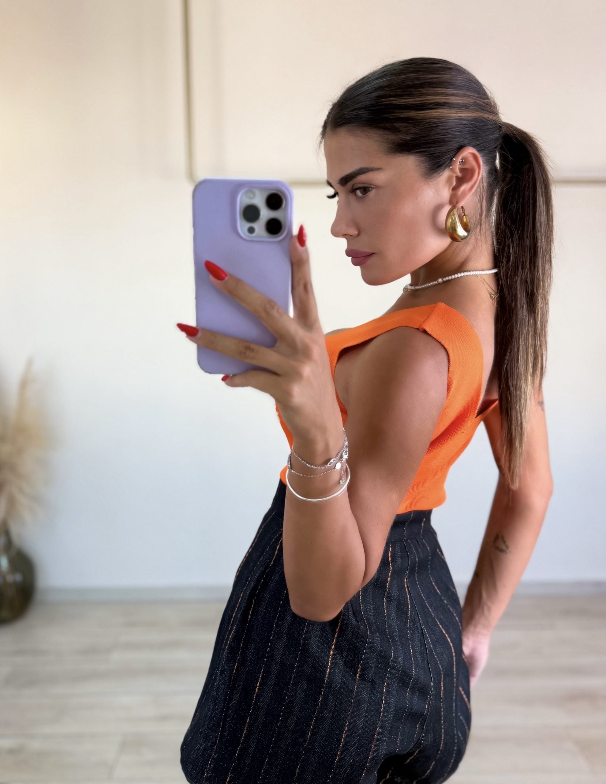Rita Top - Πορτοκαλί-thumbmail-5