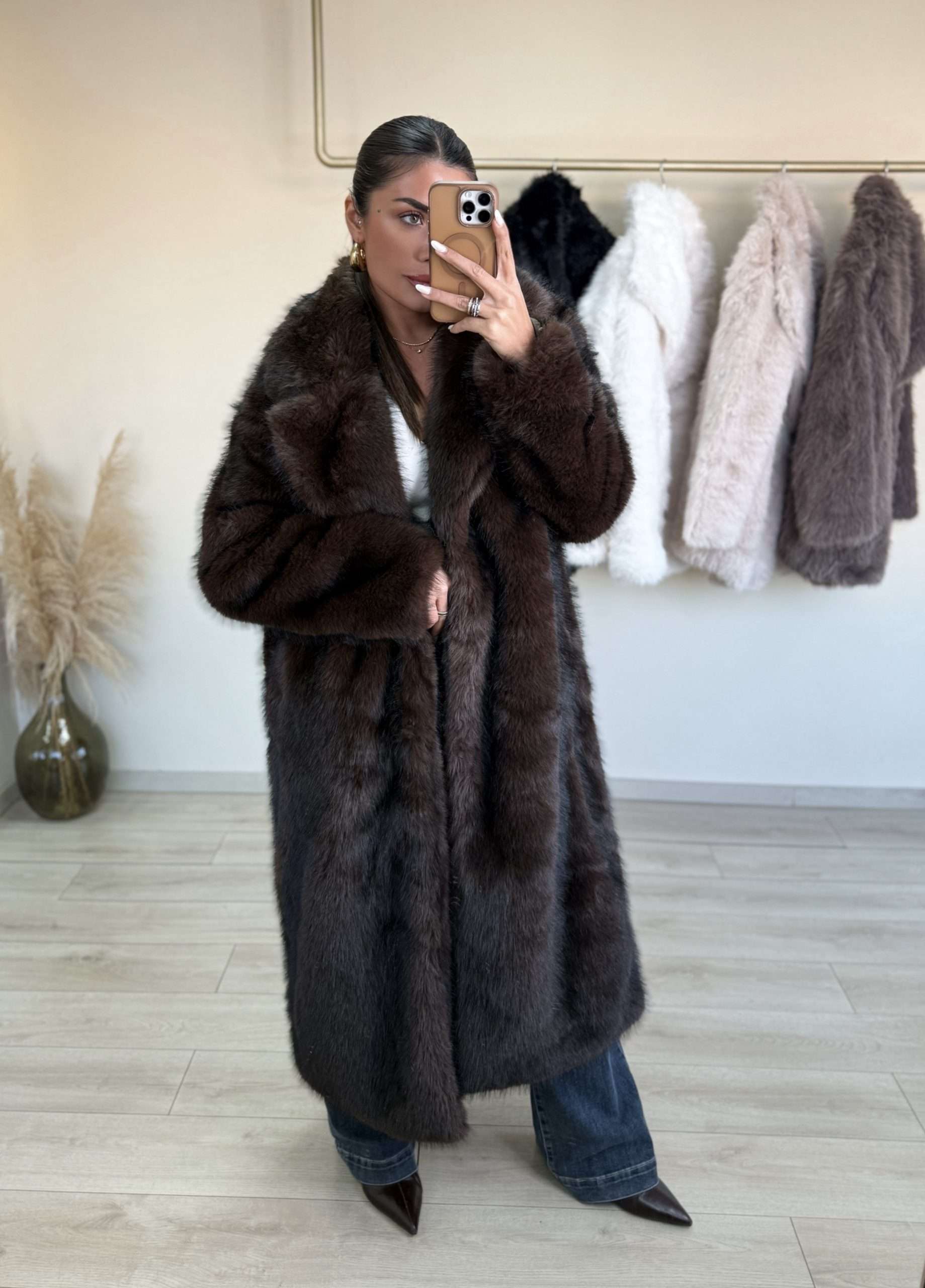 Polly Fur - Καφέ-thumbmail-3