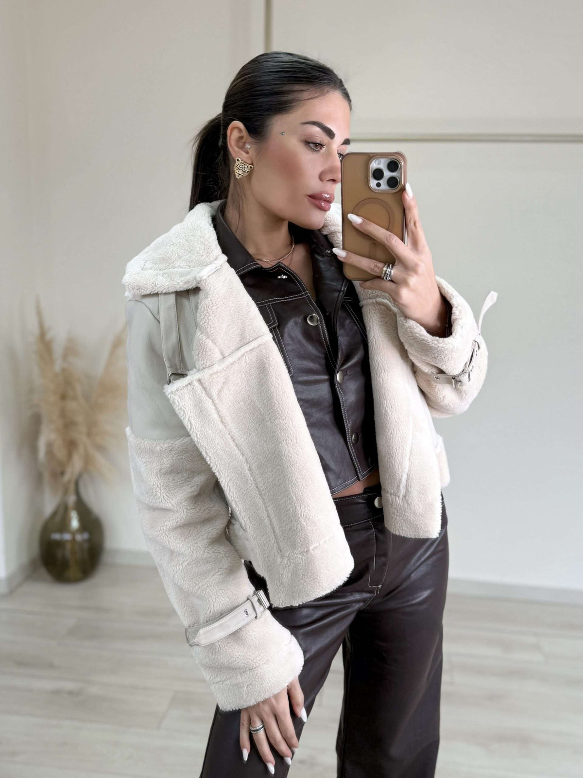 Anele Jacket - Εκρού-thumbmail-3