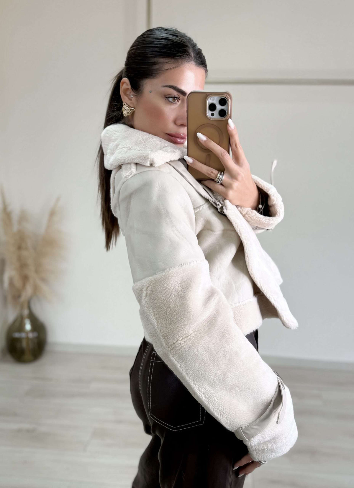 Anele Jacket - Εκρού-thumbmail-4