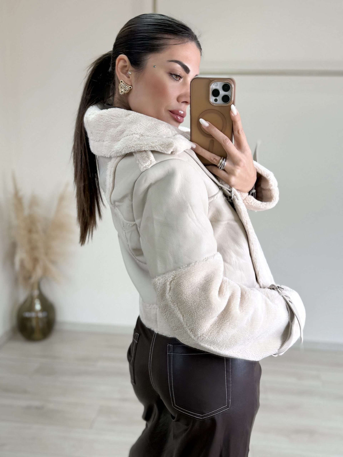Anele Jacket - Εκρού-thumbmail-5