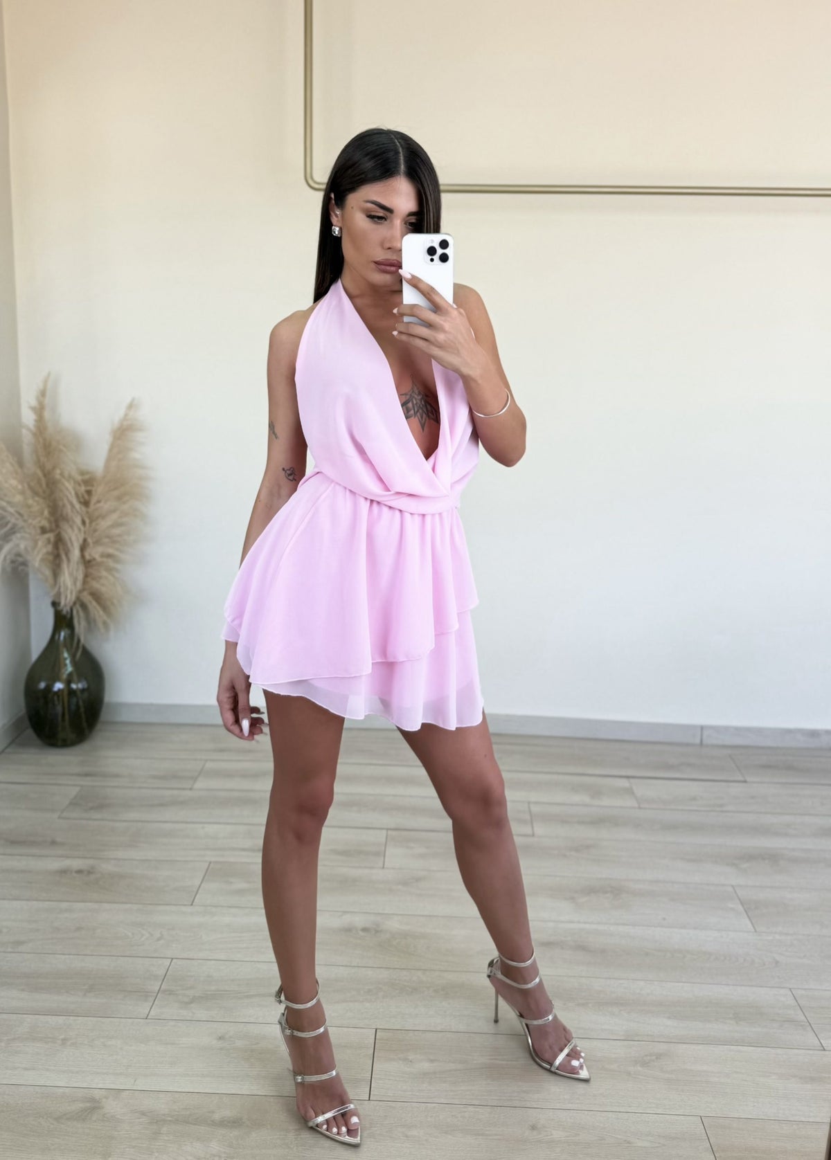 Amelia Dress - Ροζ