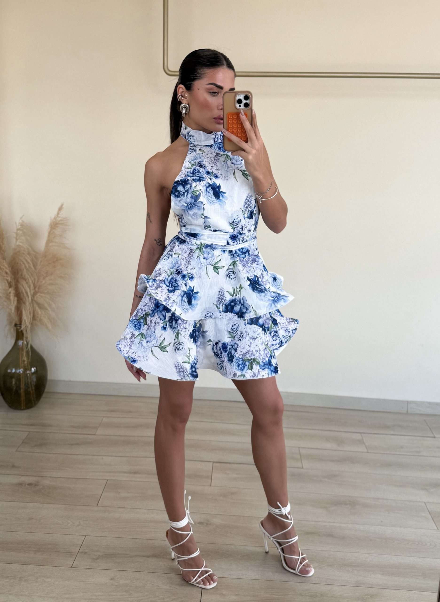 Arina Dress - Μπλε