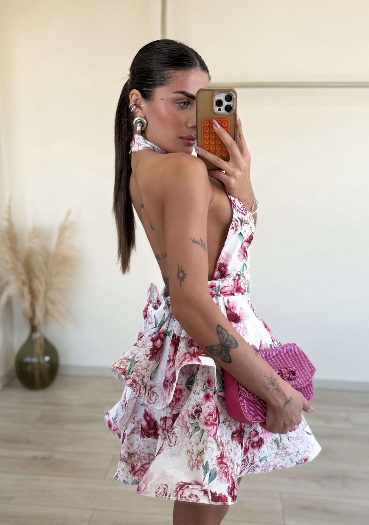 Arina Dress - Ροζ