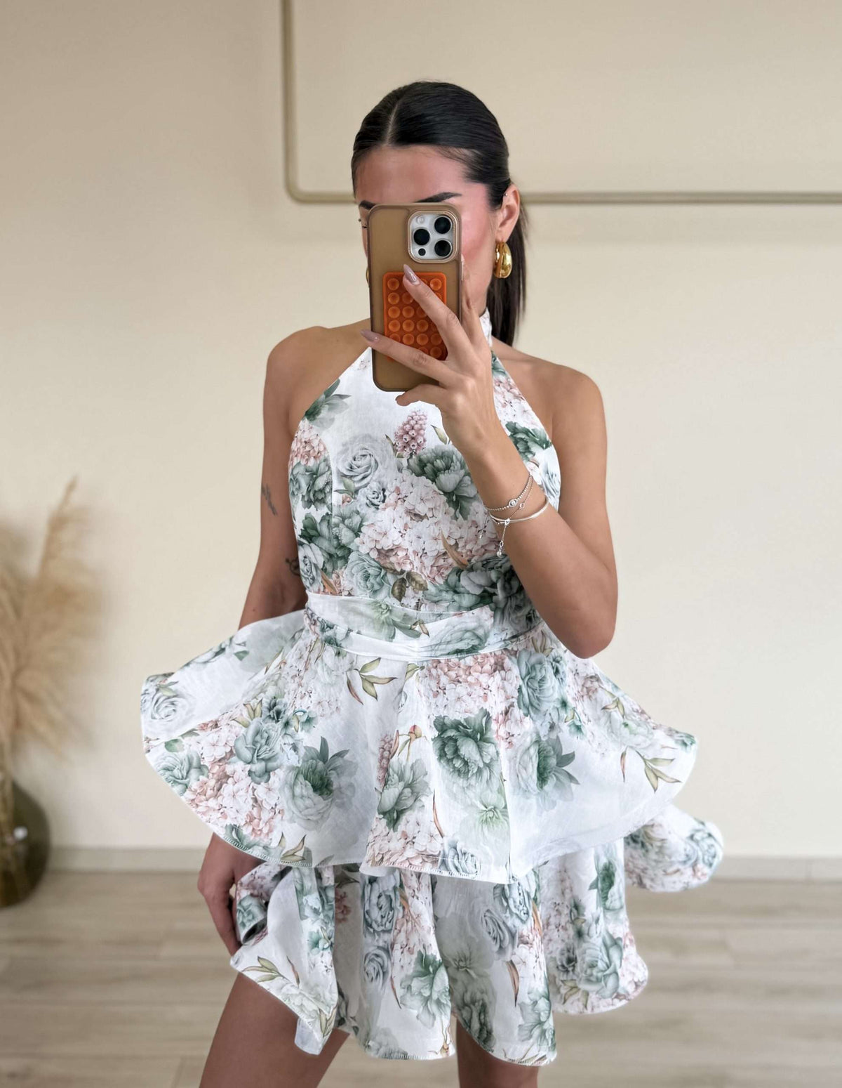 Arina Dress - Κυπαρισσί