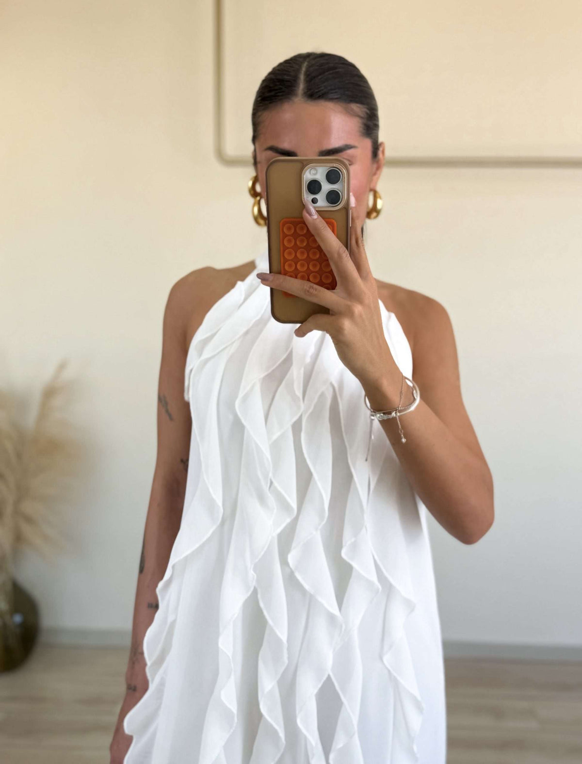 Morgana Dress - Λευκό