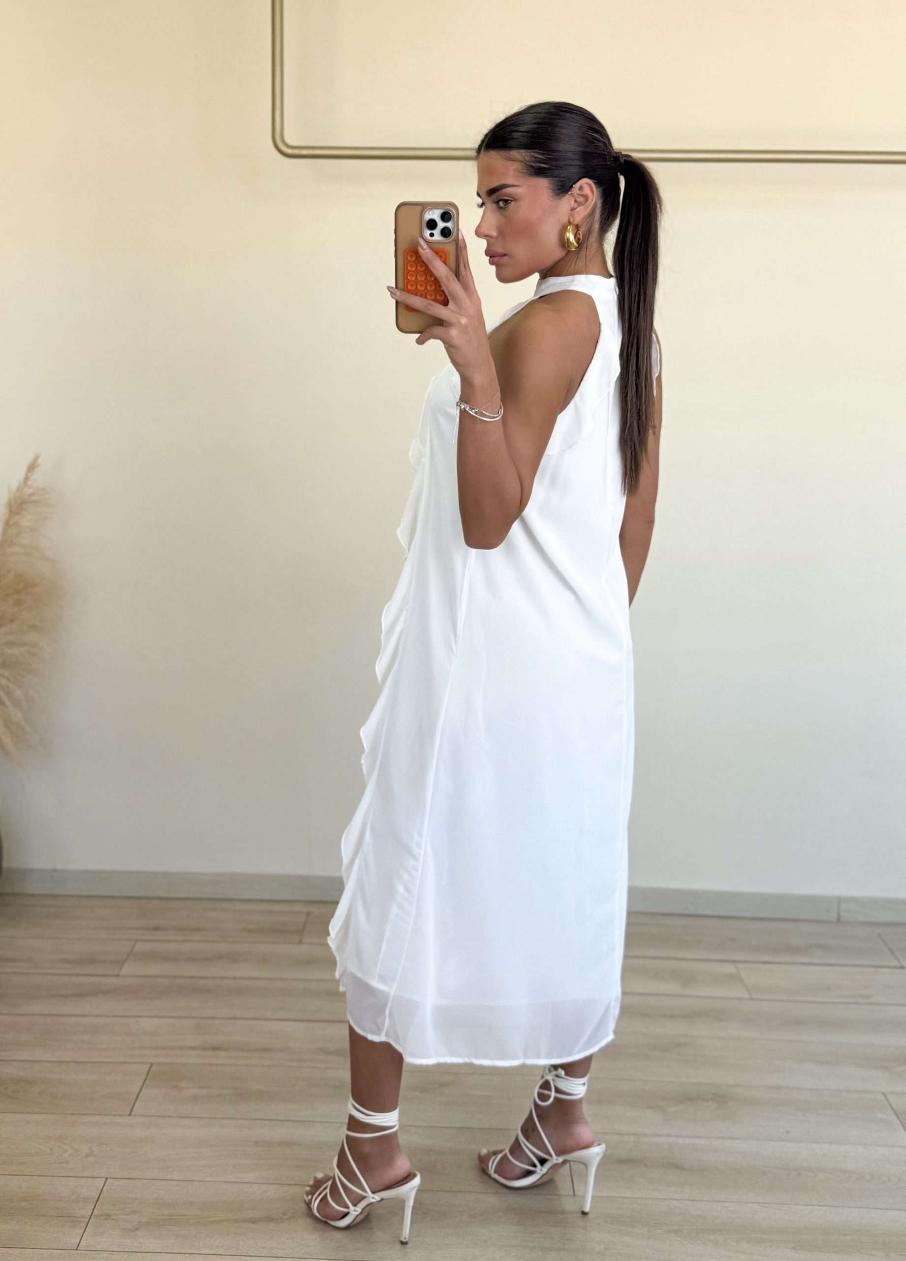 Morgana Dress - Λευκό