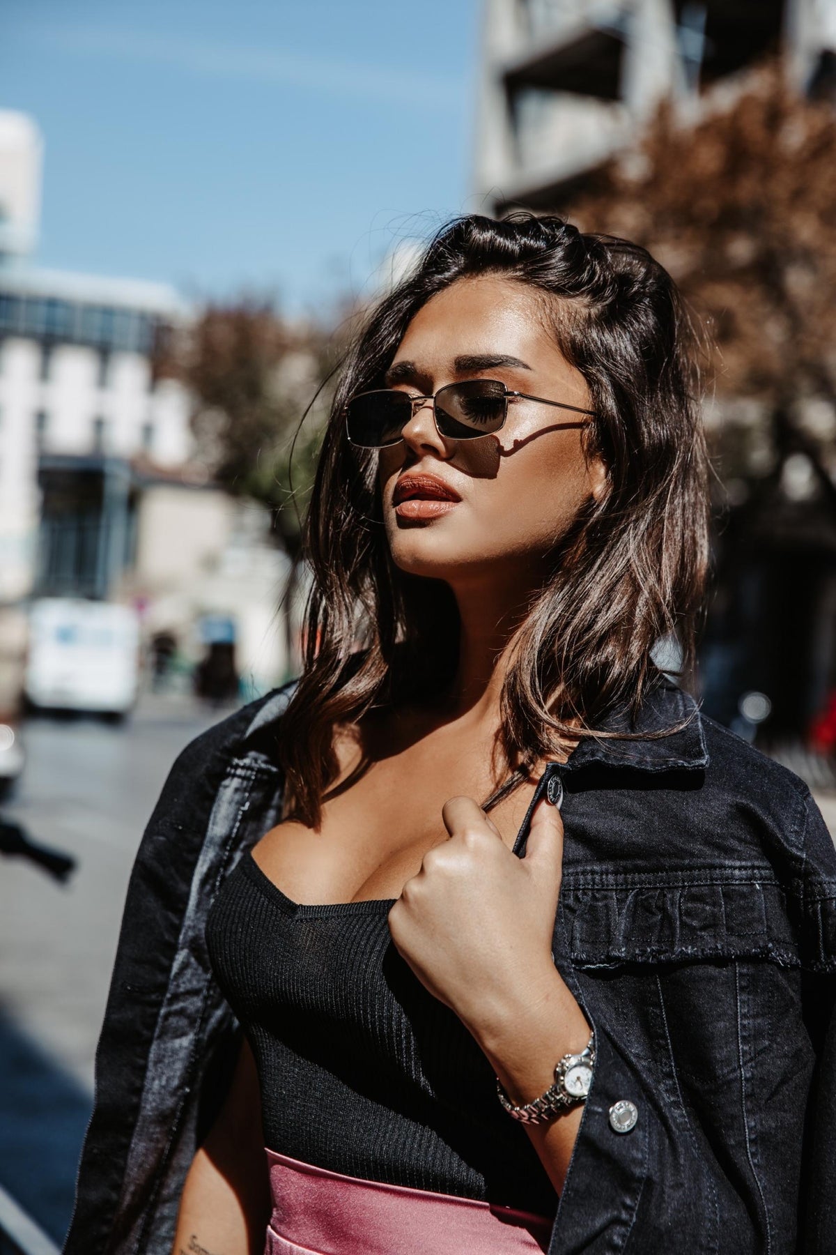 Los Angeles Sunglasses Black-thumbmail-2