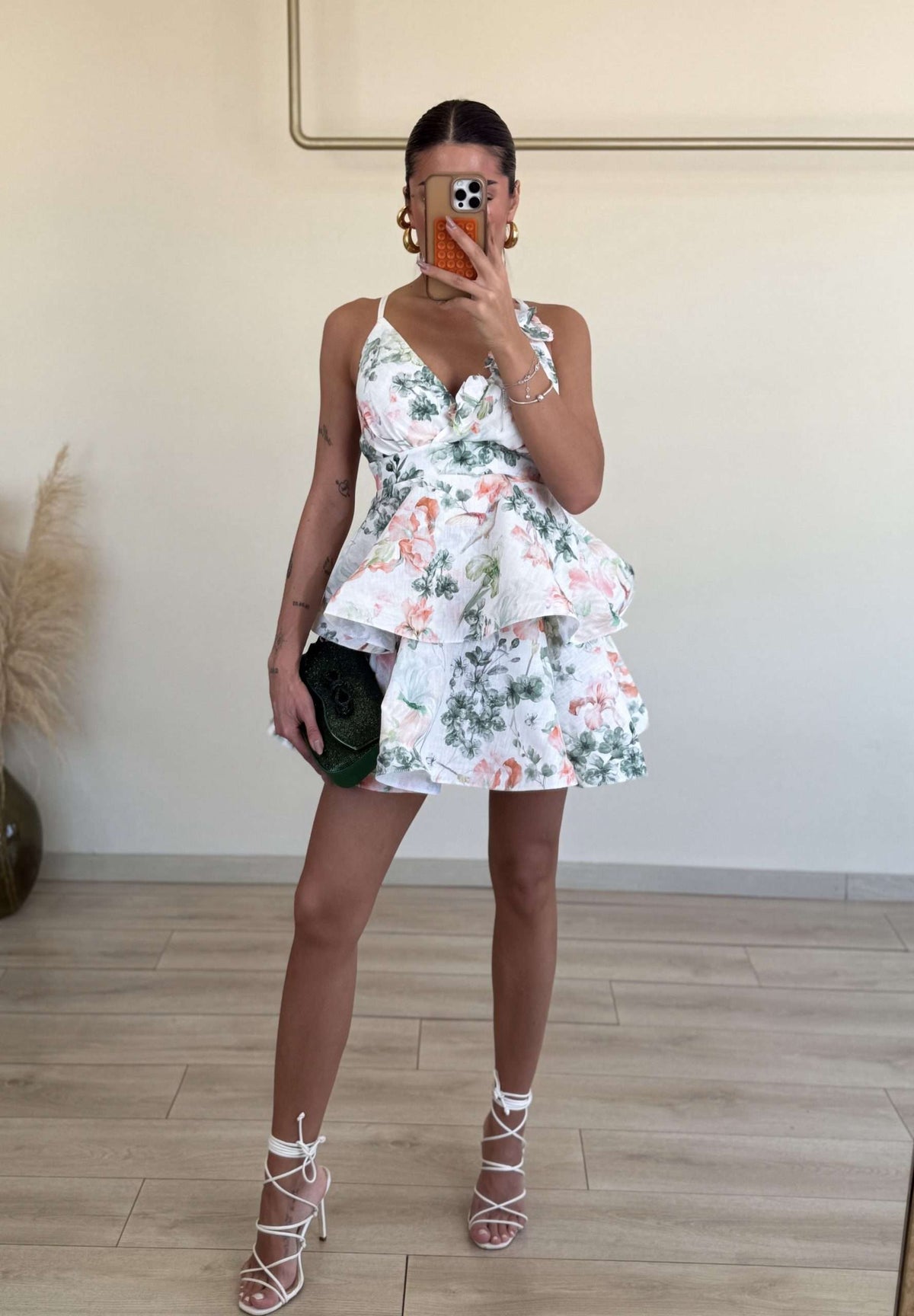 Regina Dress - Κυπαρισσί