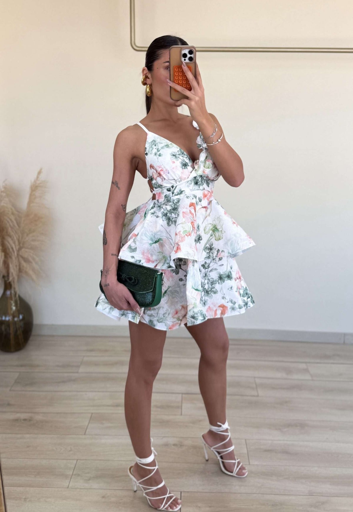 Regina Dress - Κυπαρισσί