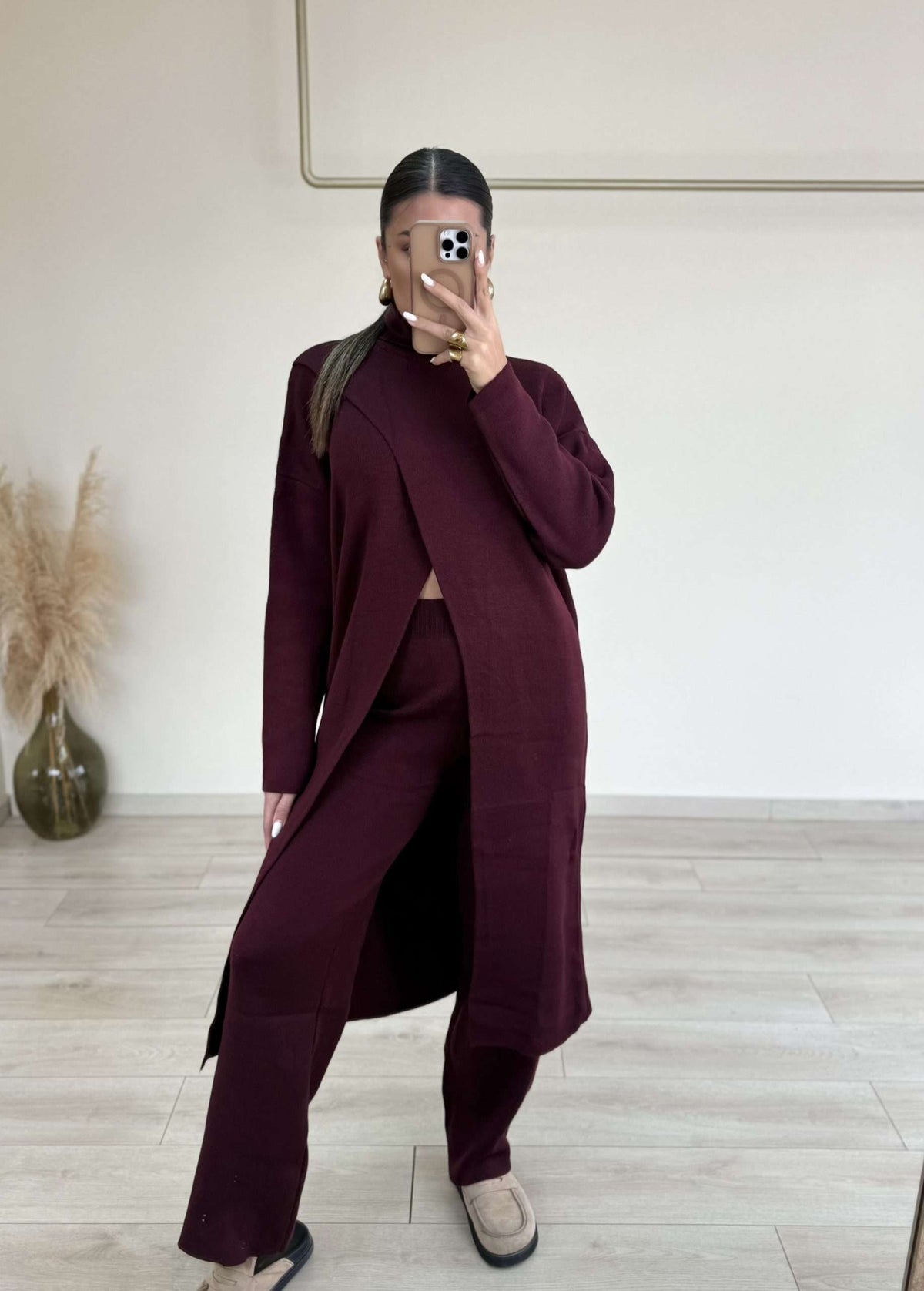 Anna Set - Μπορντώ-thumbmail-2