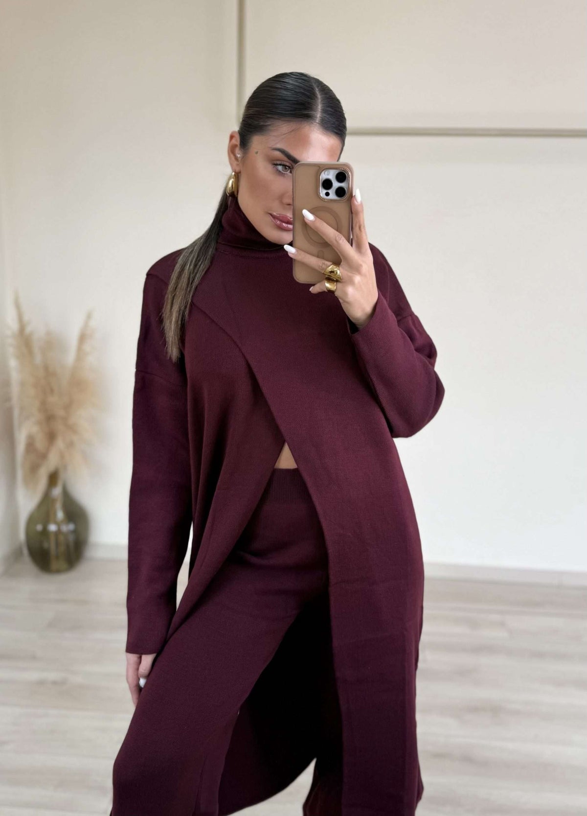 Anna Set - Μπορντώ-thumbmail-3