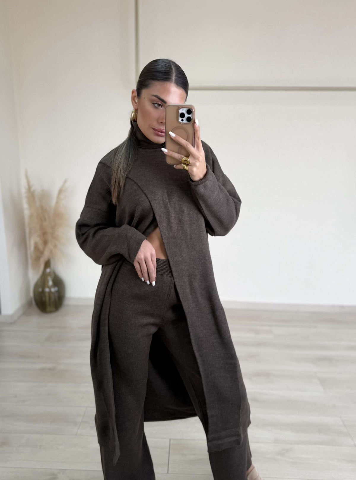 Anna Set - Καφέ-thumbmail-3