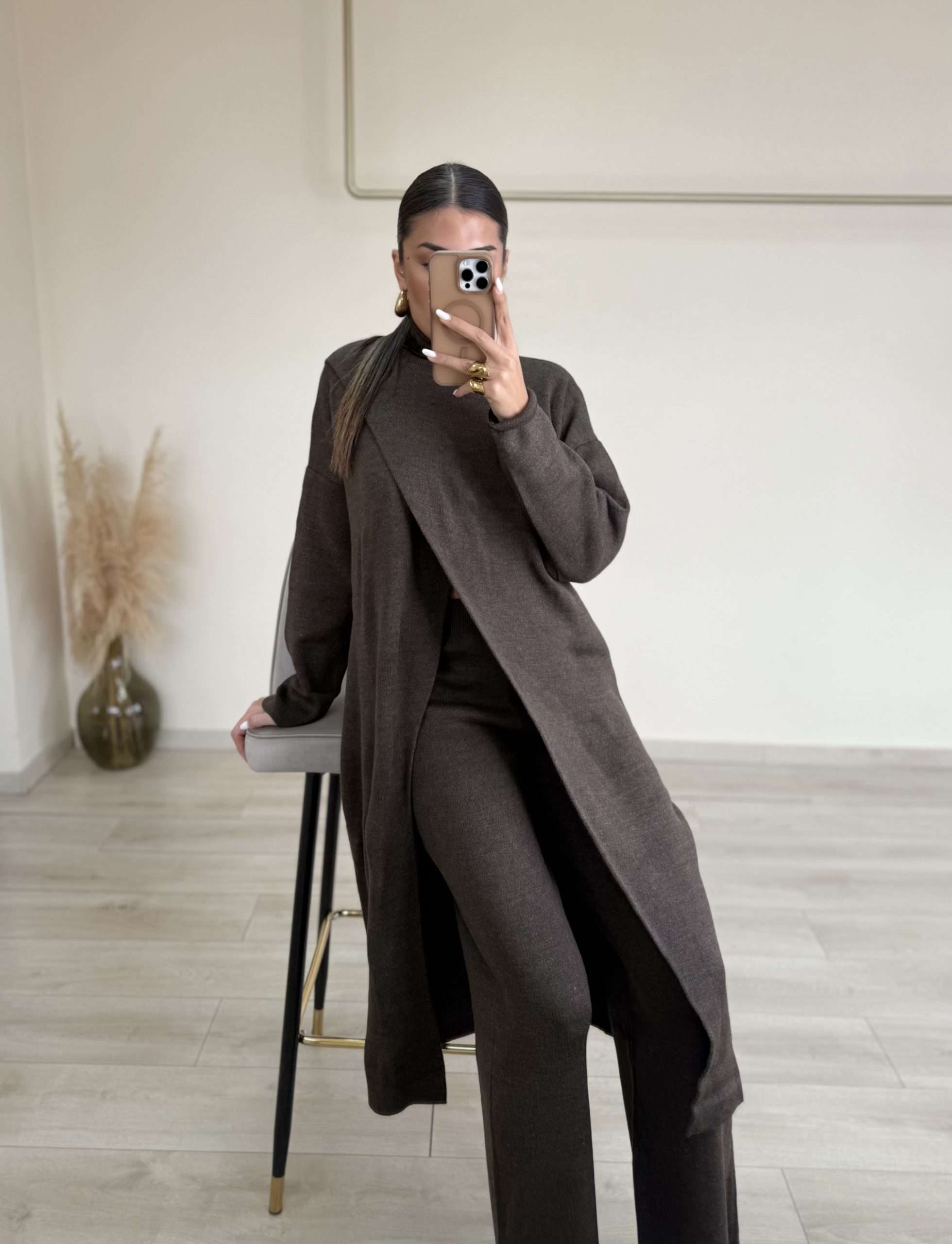 Anna Set - Καφέ-thumbmail-2