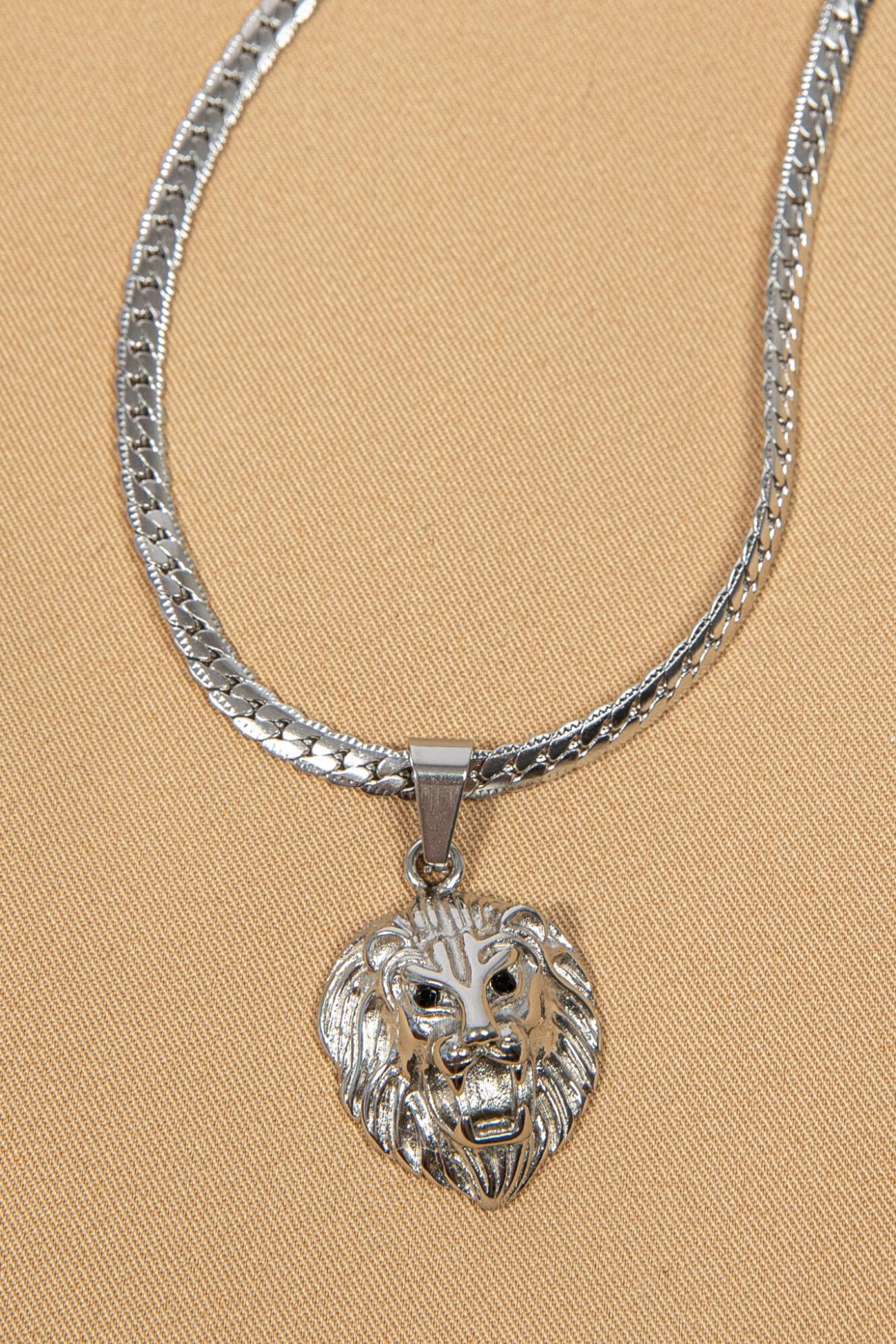 Leo Necklace - Silver